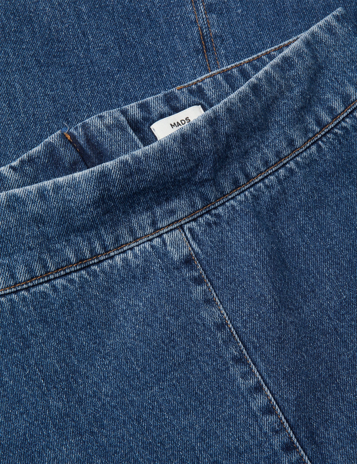 Denim Lunar Skirt, Vintage Blue