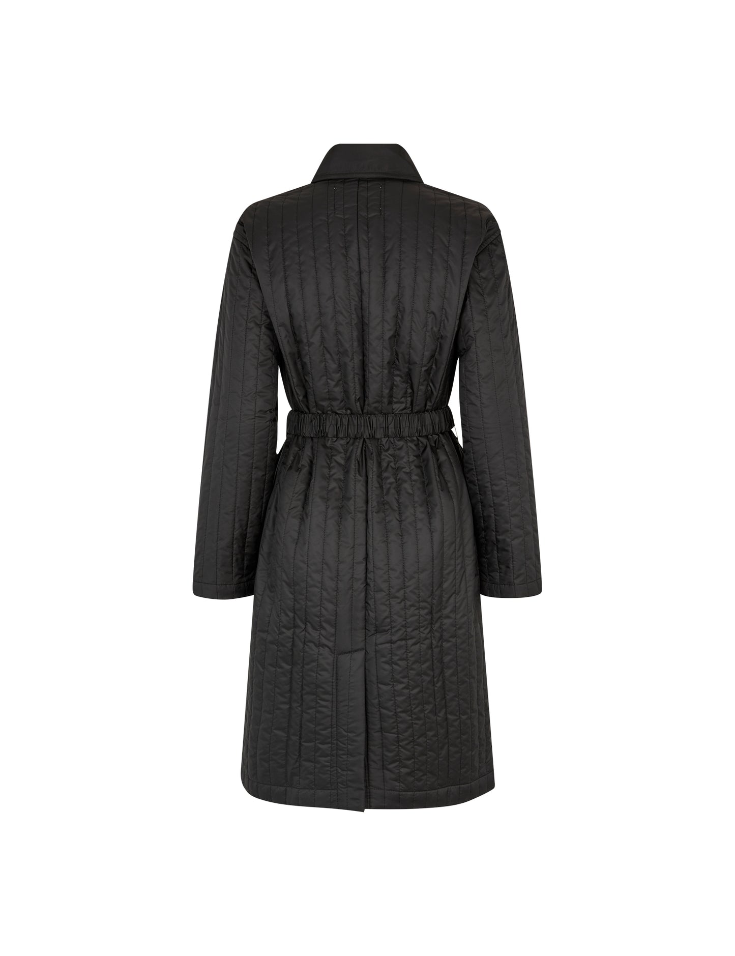 Quilt Lori Coat, Black