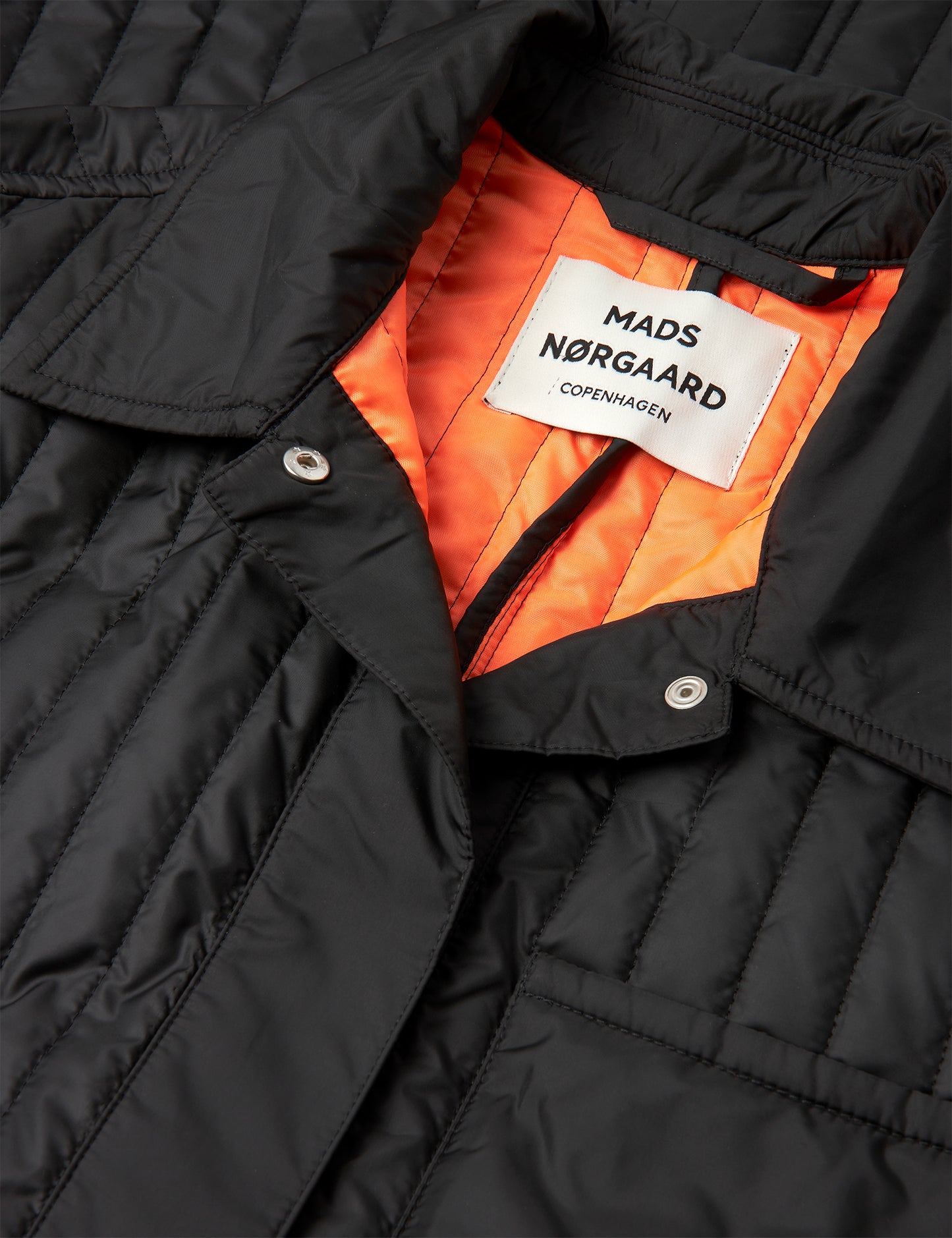 Quilt Lori Coat, Black