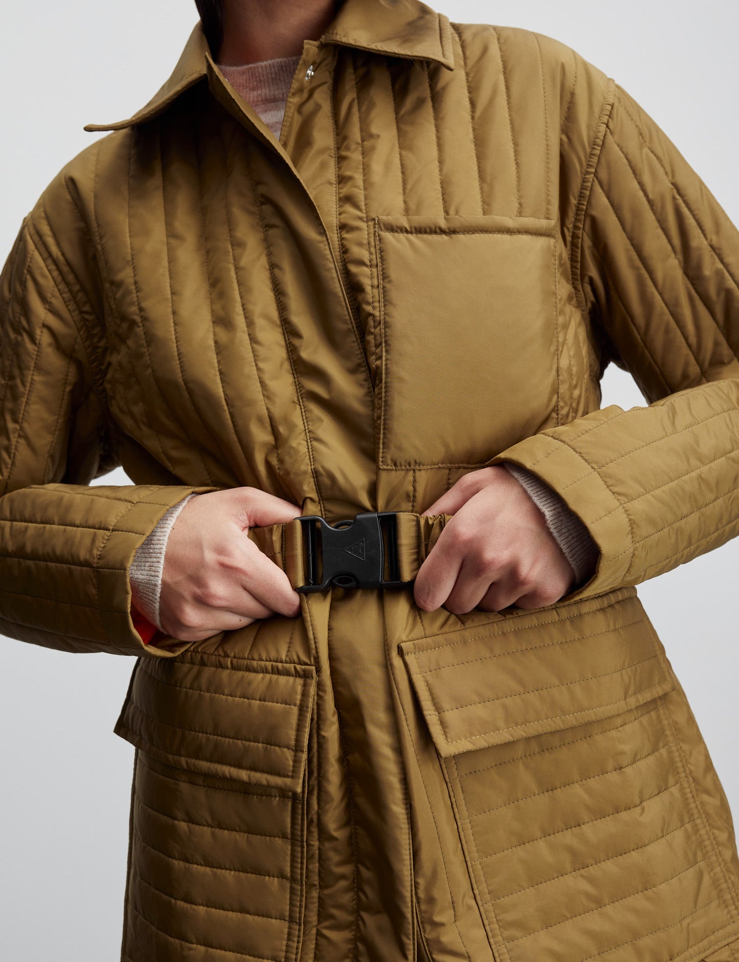 Quilt Lori Coat, Lizard