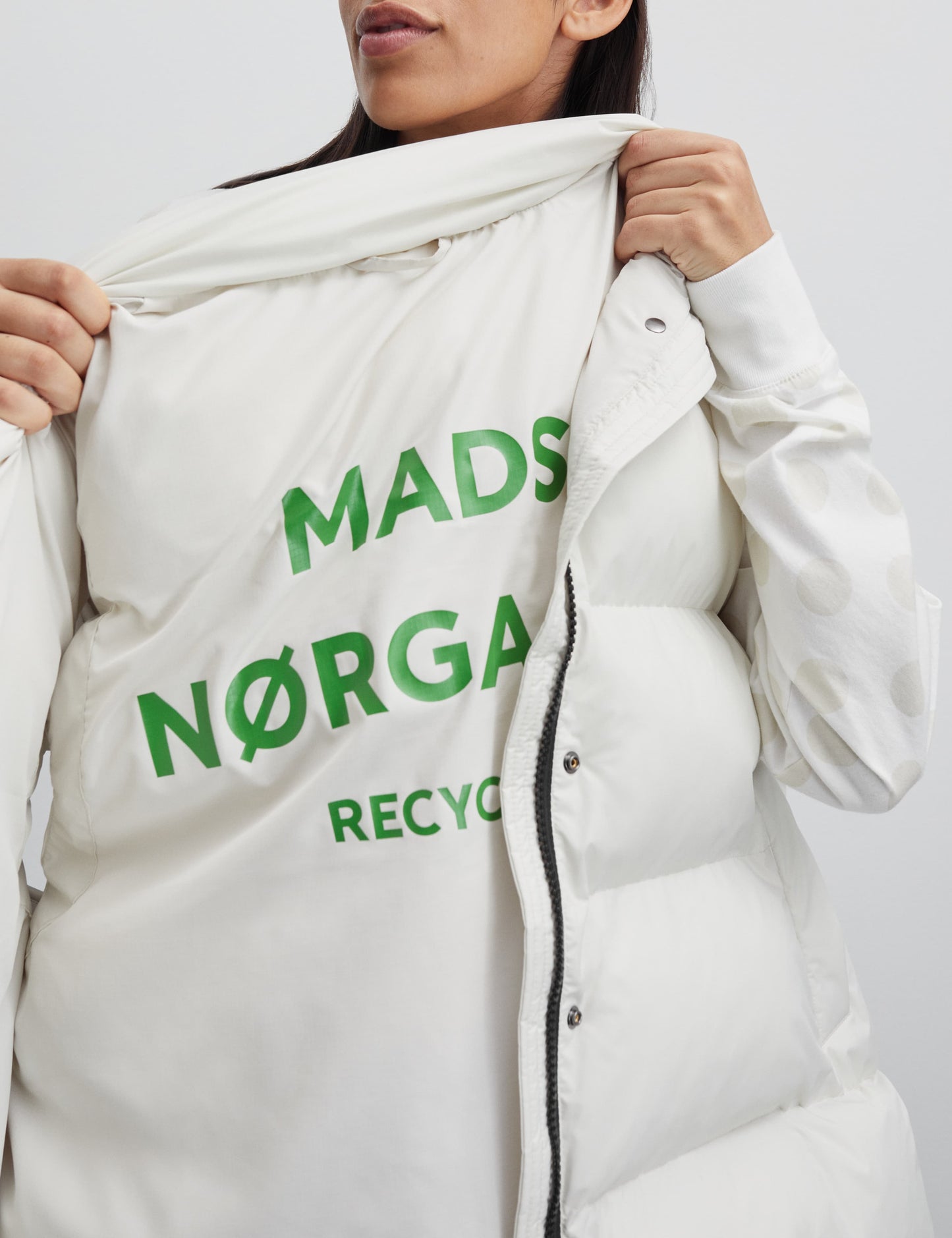 Recycle Jansy Vest, Silver Birch