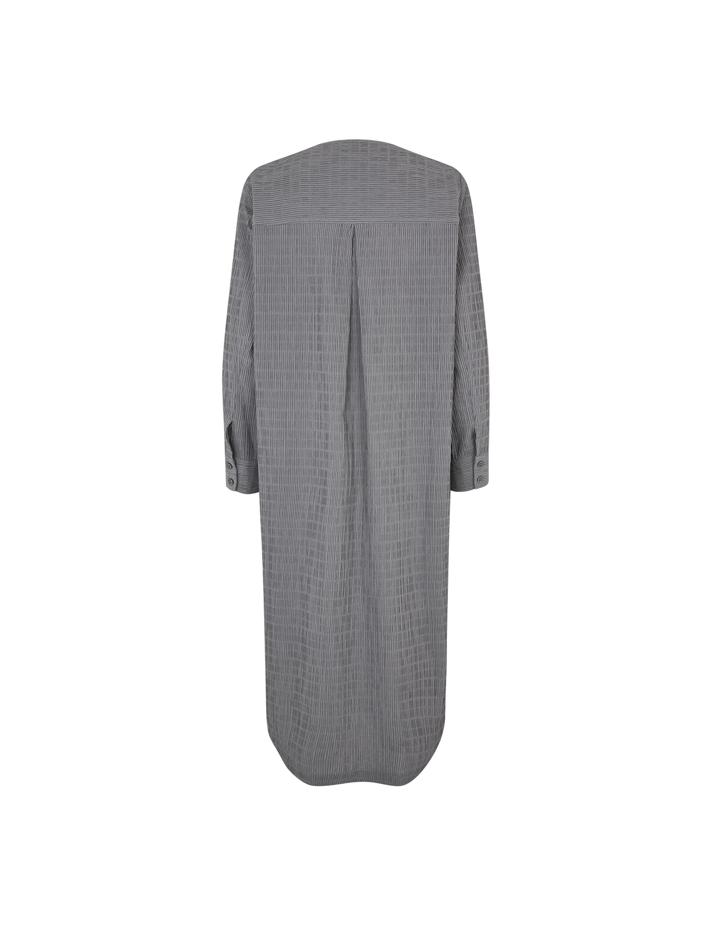 Crinckle Pop Rosaly Dress, Asphalt/Black