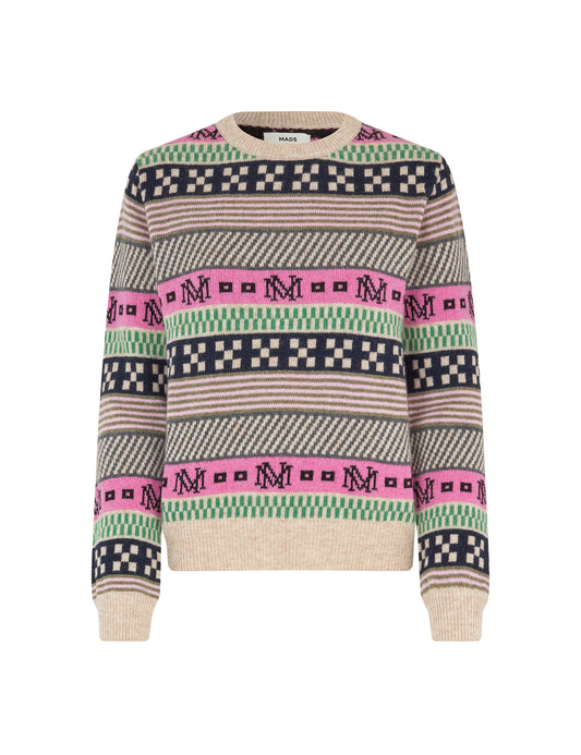 New Nordic Sonda Sweater, MN Jacquard Multi