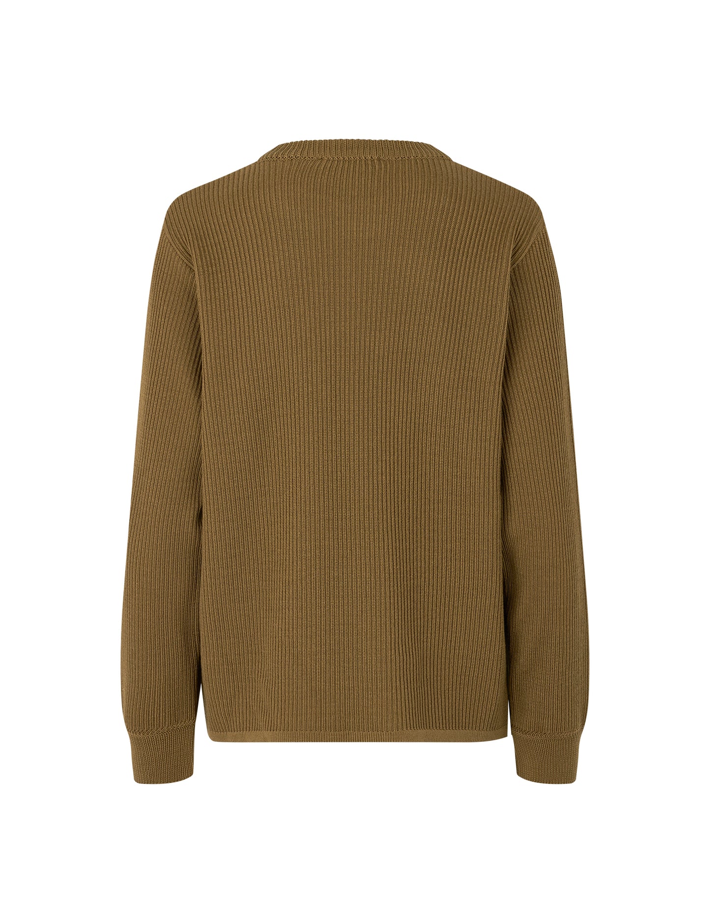 Sailor Wool Solid Cast Sweater, Lizard
