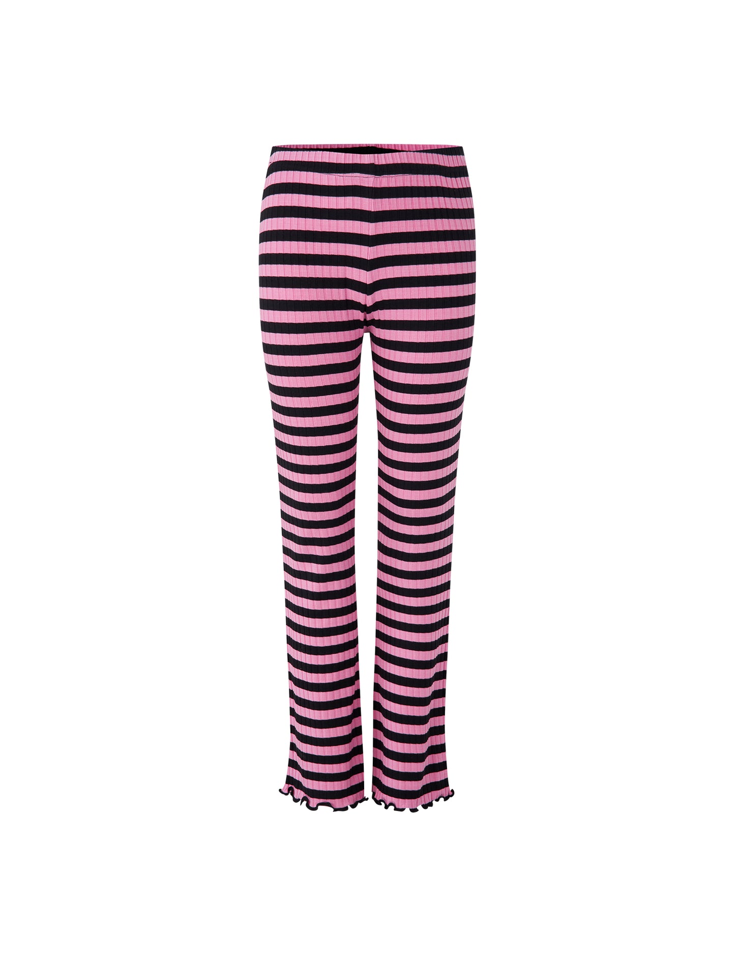 5x5 Classic Stripe Lala Leggings, 5x5 Stripe/Begonia Pink
