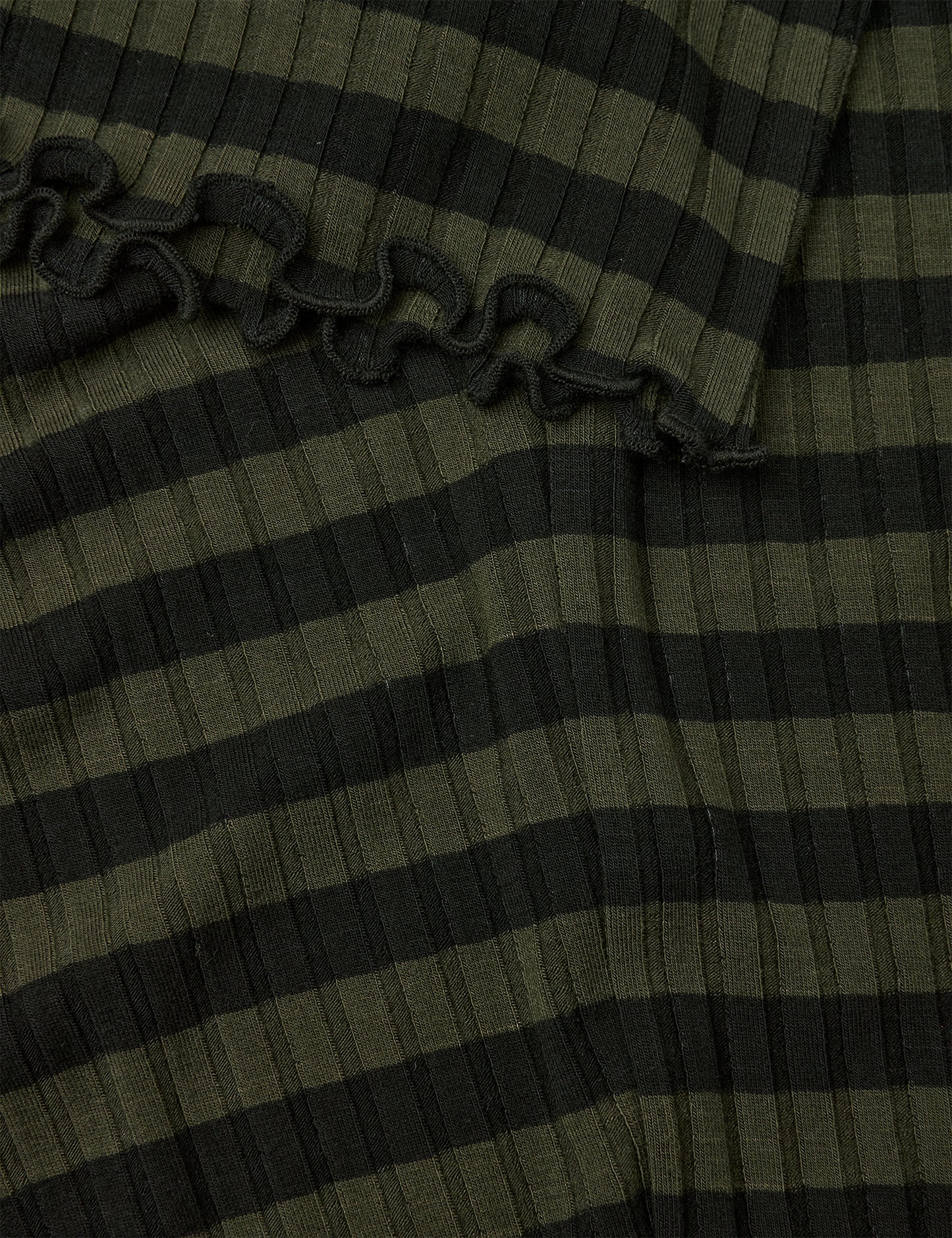 5x5 Classic Stripe Lala Leggings, Black/Rosin