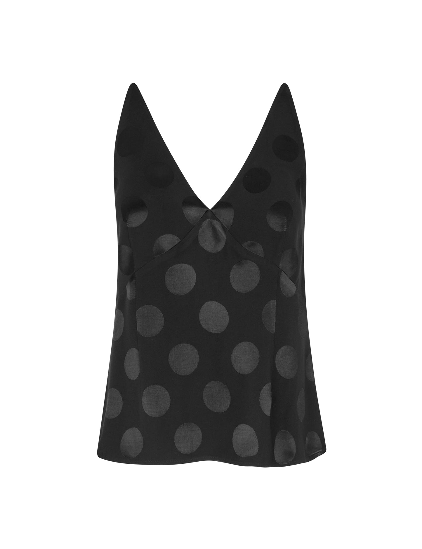 Gran Jacquard Vivian Top, Black