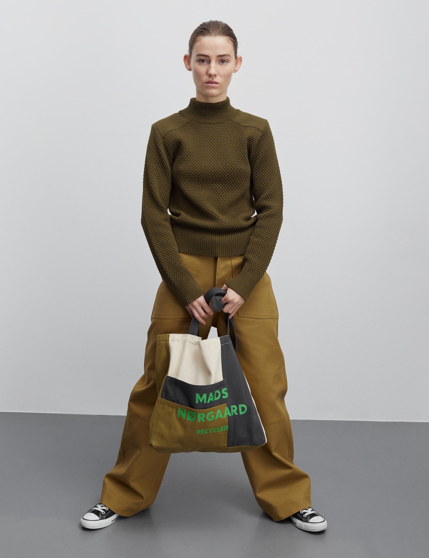 New Wool Clam Sweater, Beech