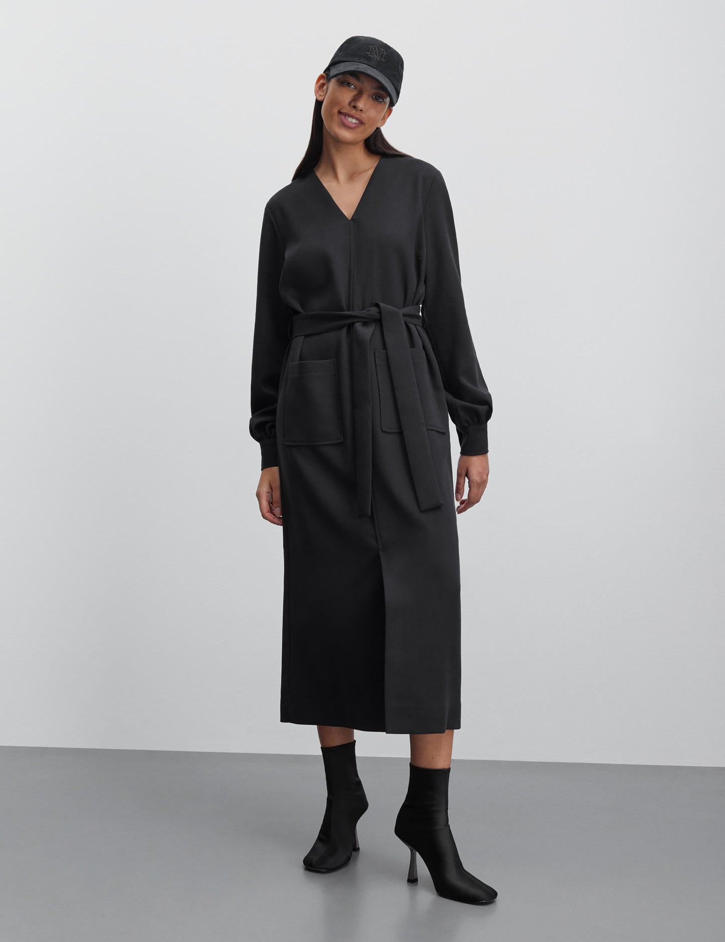 Soft Suiting Gweneth Dress, Deep Well