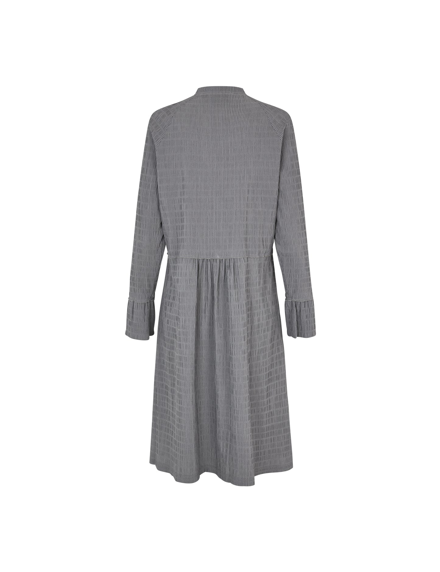 Crinckle Pop Dupina Dress, Asphalt/Black