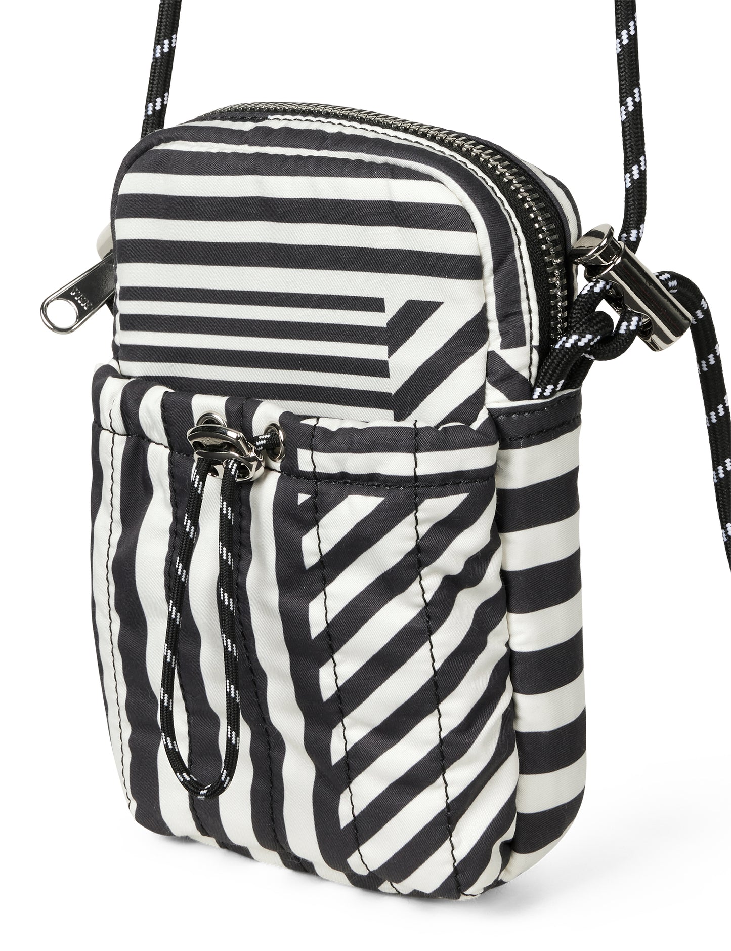 Duvet Dream Hilaria Bag AOP, Stripe Play AOP/Black