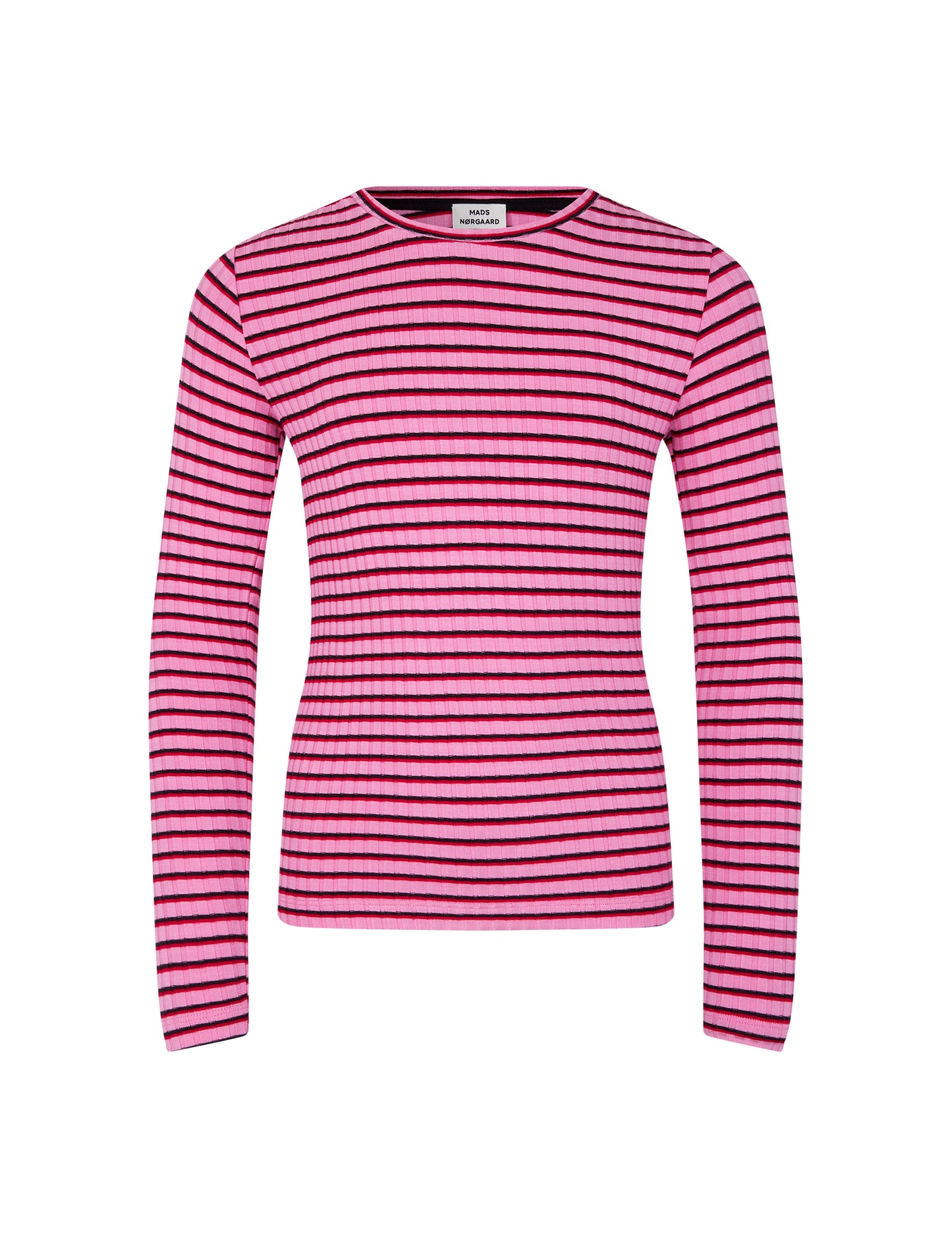 5x5 Stripe Talika Top, 5x5 Stripe/Begonia Pink