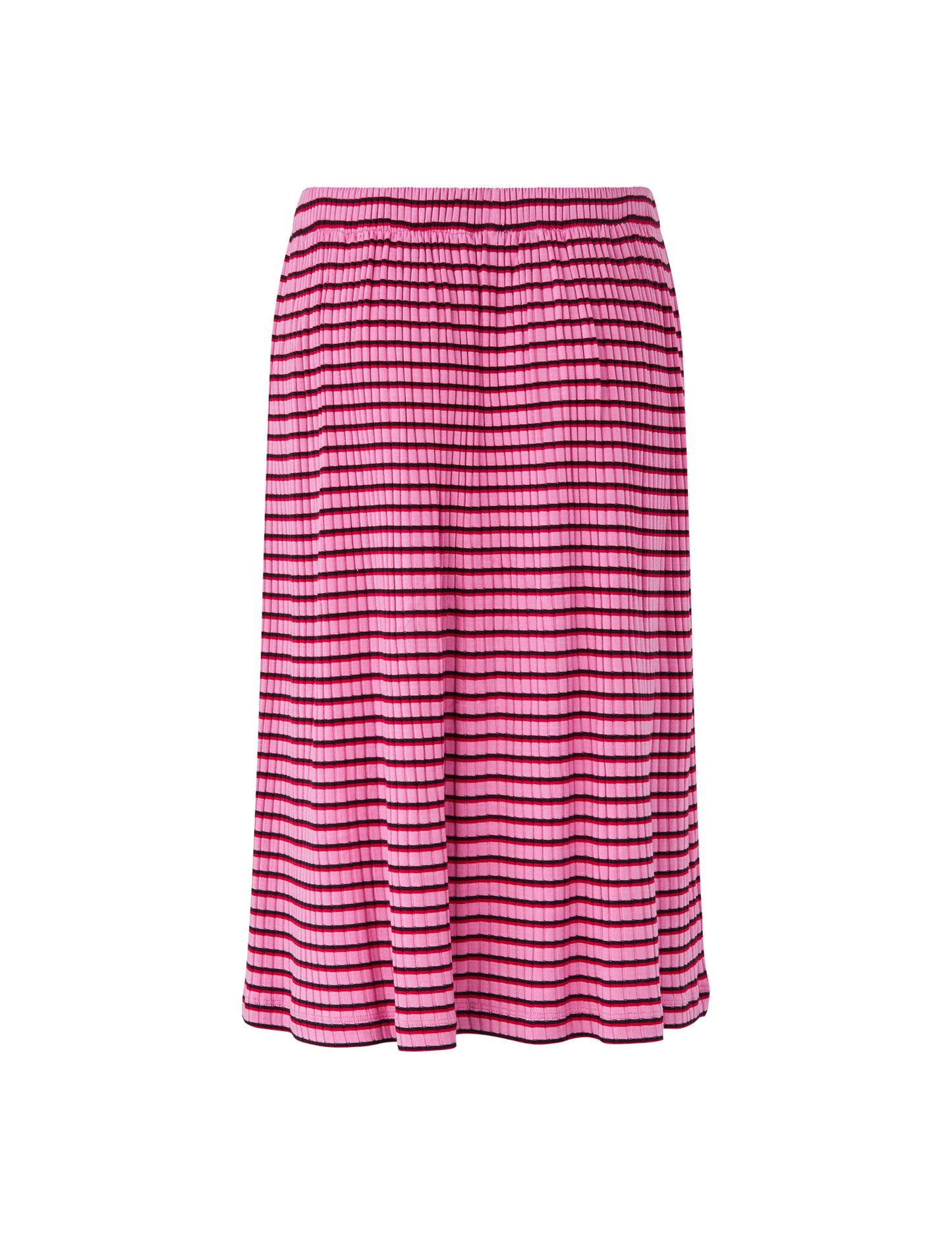 5x5 Stripe Sagalina Skirt, 5x5 Stripe/Begonia Pink