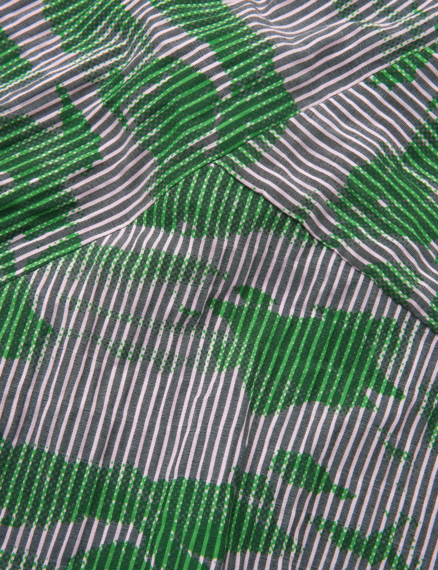 Crinckle Pop Fleur Shirt AOP, Cloud AOP/Andean Toucan