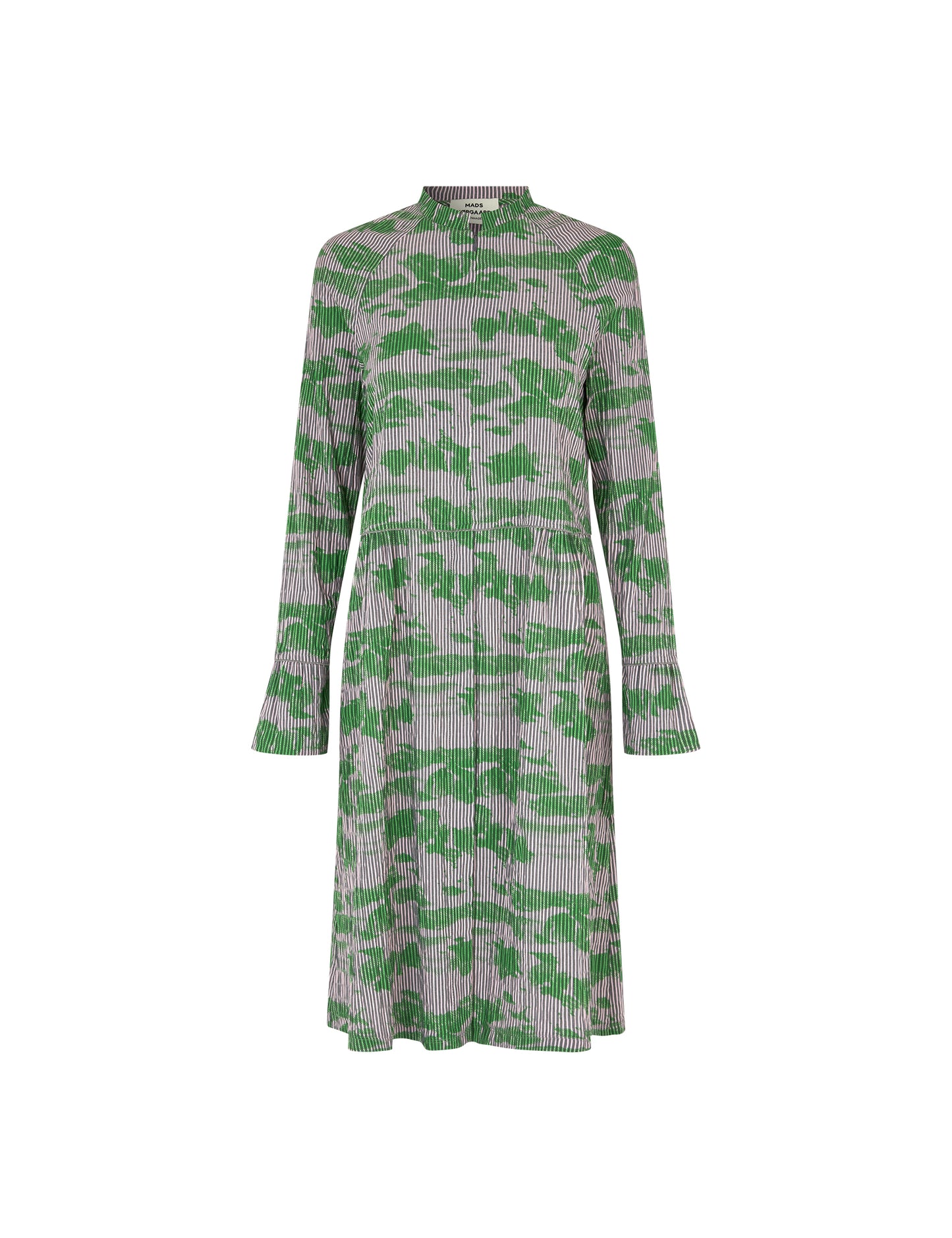 Crinckle Pop Dupina Dress AOP, Cloud AOP/Andean Toucan