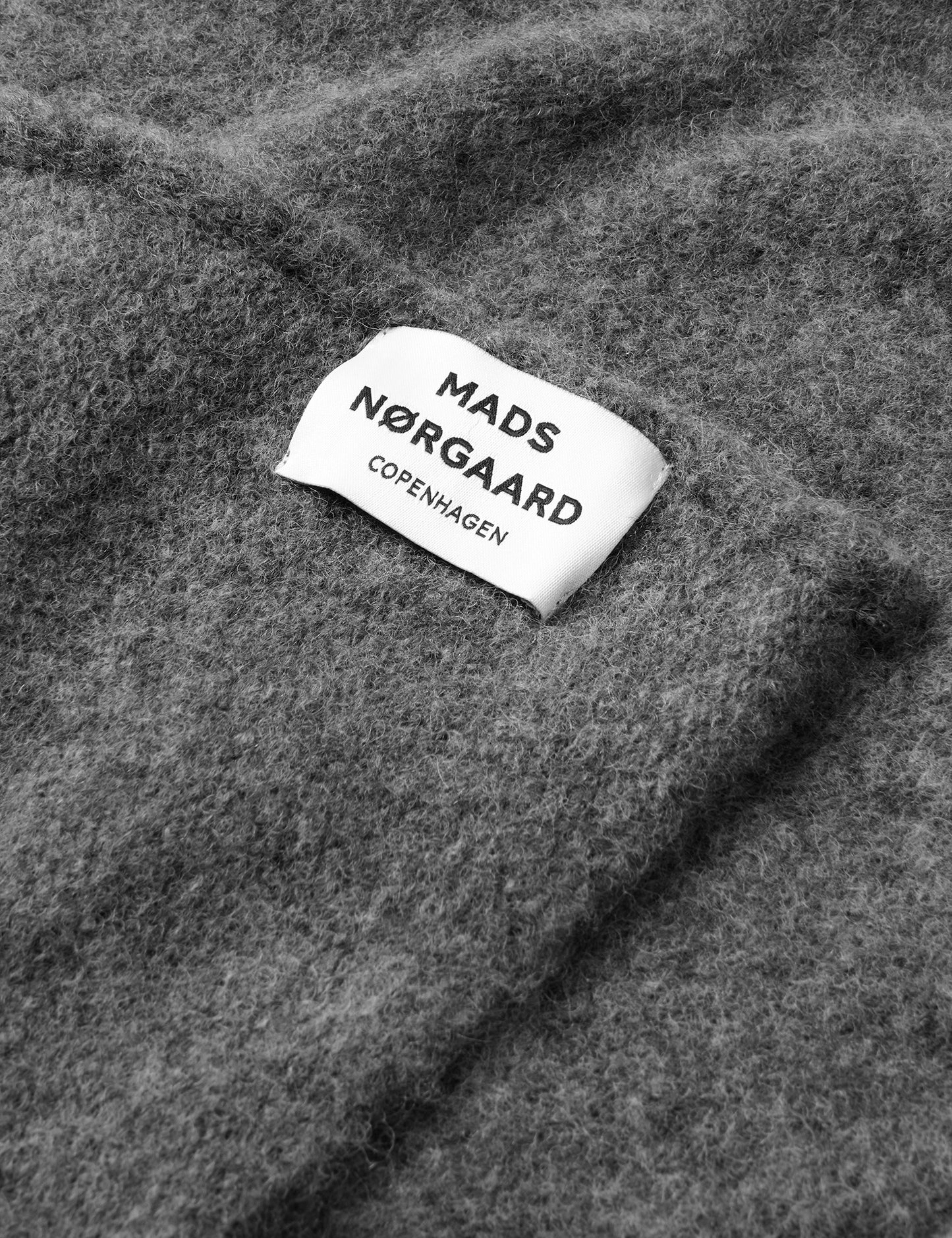 Tosca Alona Scarf, Dark Grey Melange