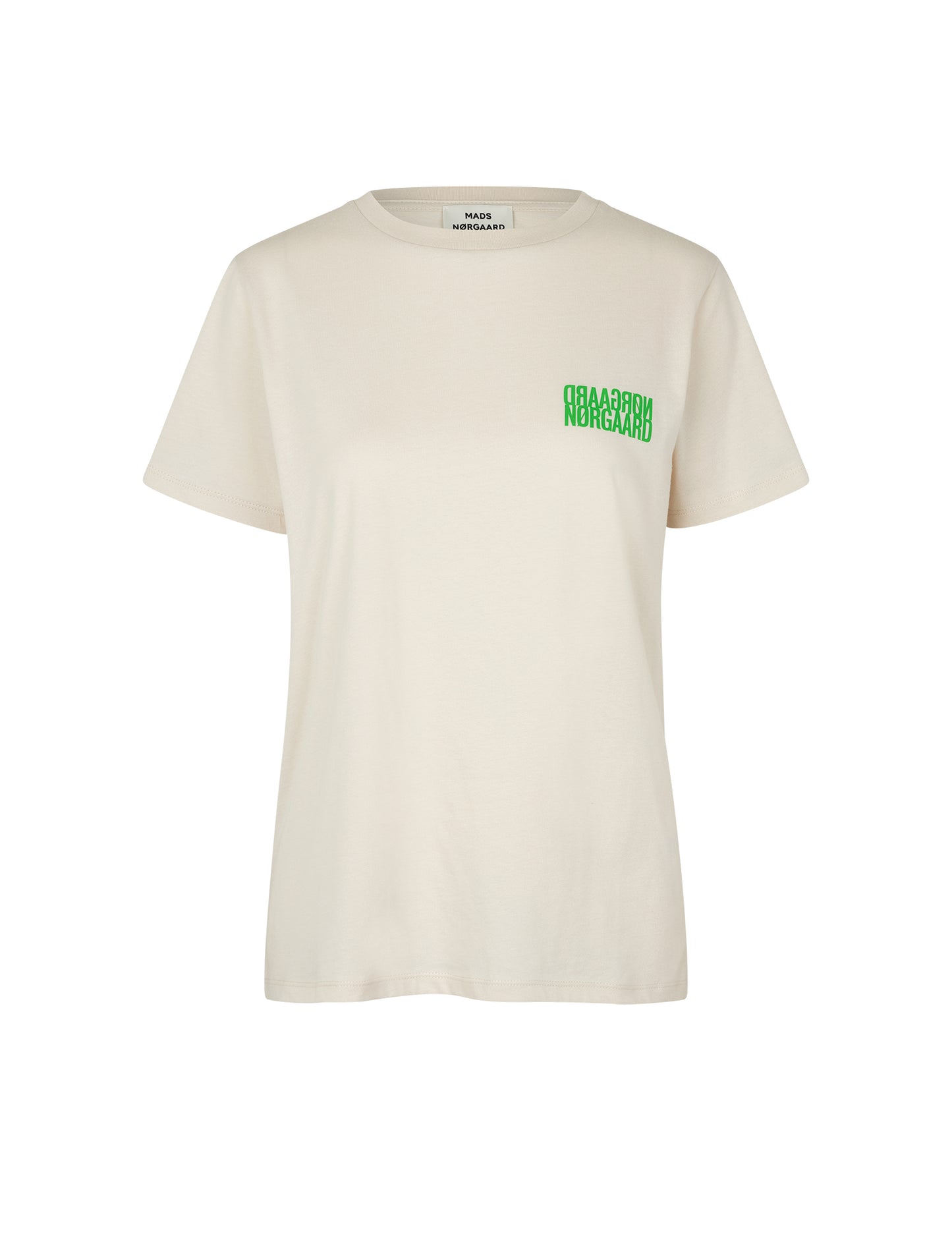 Single Organic Trenda M Tee, Silver Birch