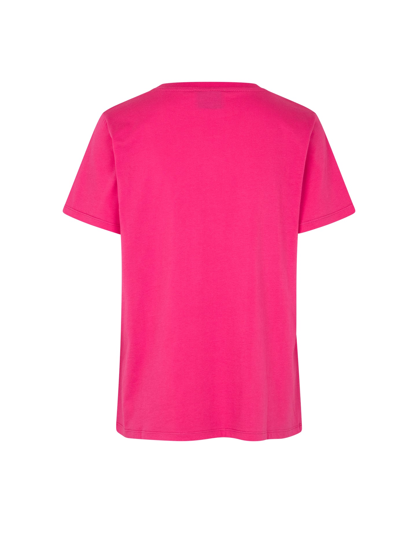 Single Organic Trenda M Tee, Fuchsia Purple