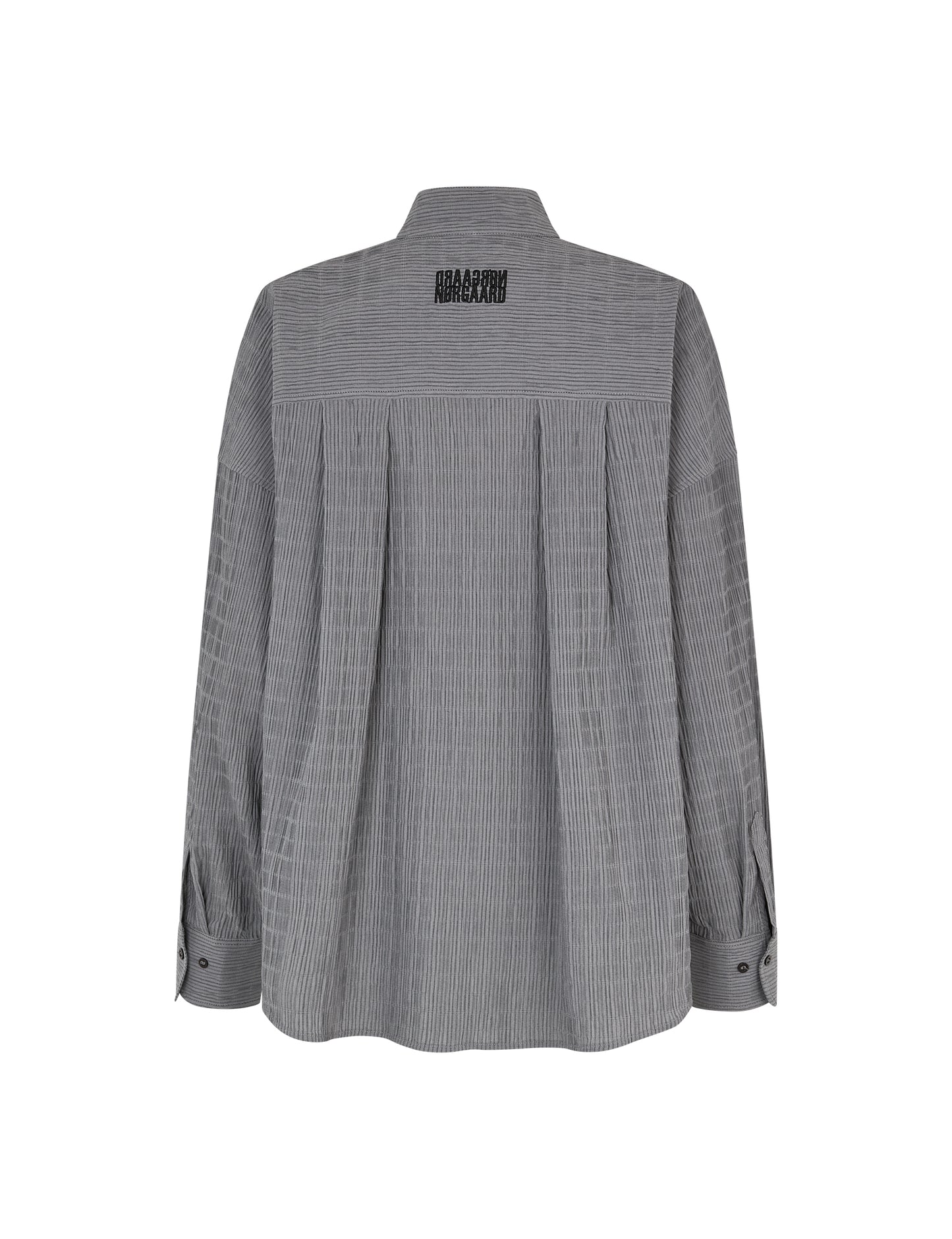 Crinckle Pop Fran Shirt, Asphalt/Black
