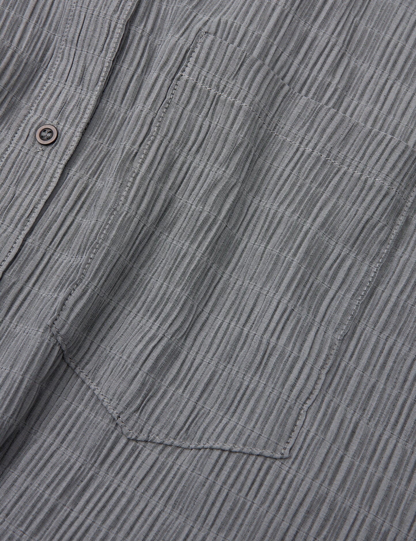 Crinckle Pop Fran Shirt, Asphalt/Black