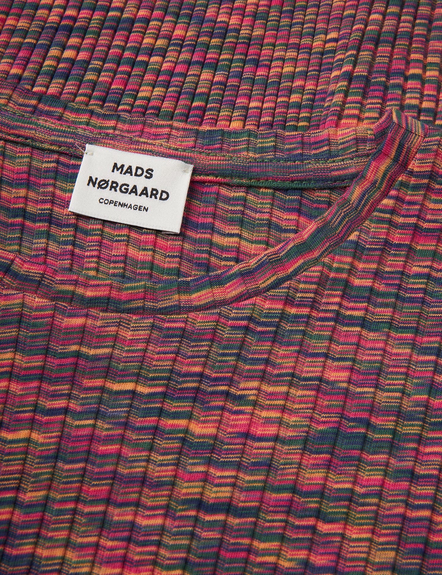 8x3 Mouline Talino Top, Rose Red melange