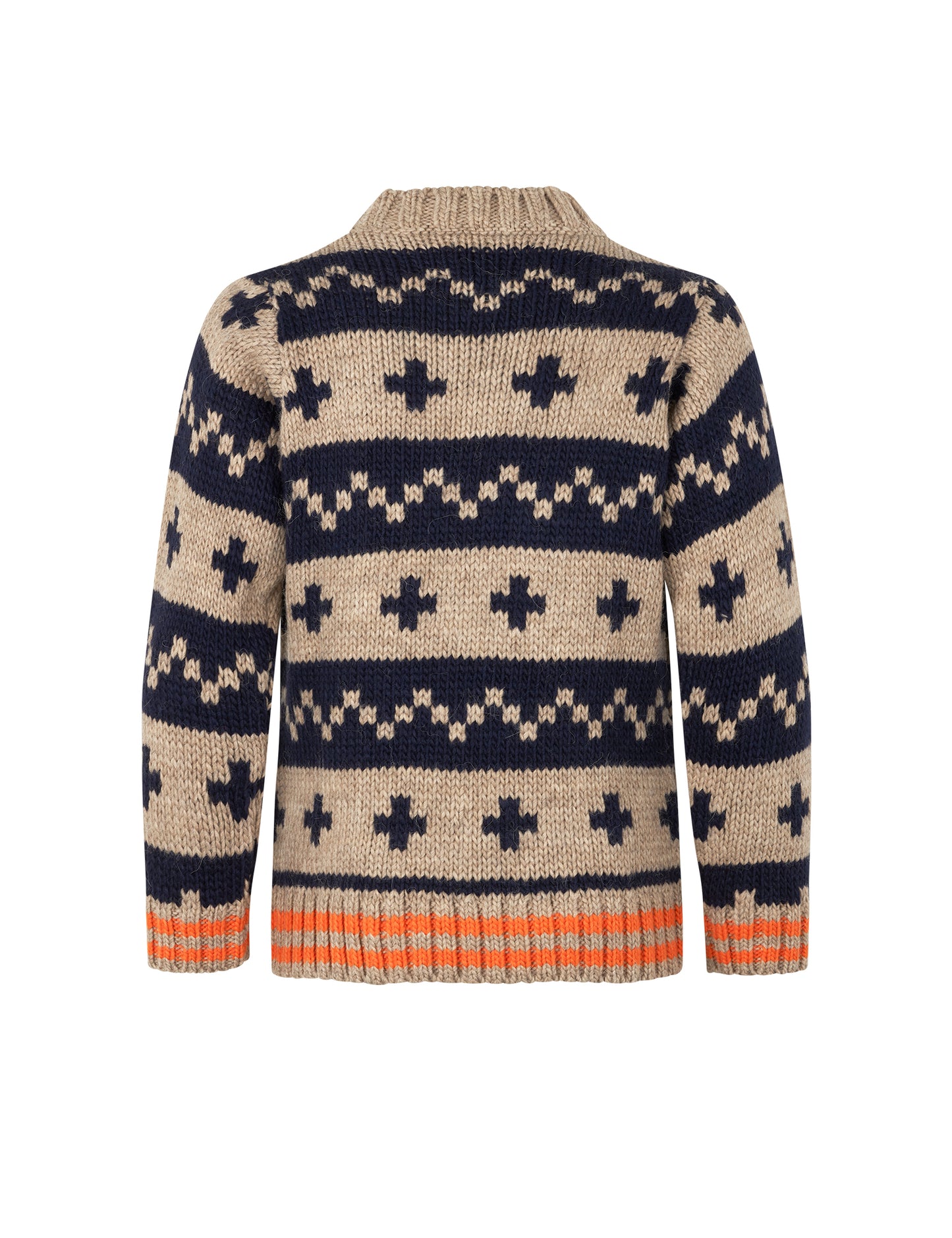 Crash Keldino Reykavik Sweater, Nature Mel/Deep Well
