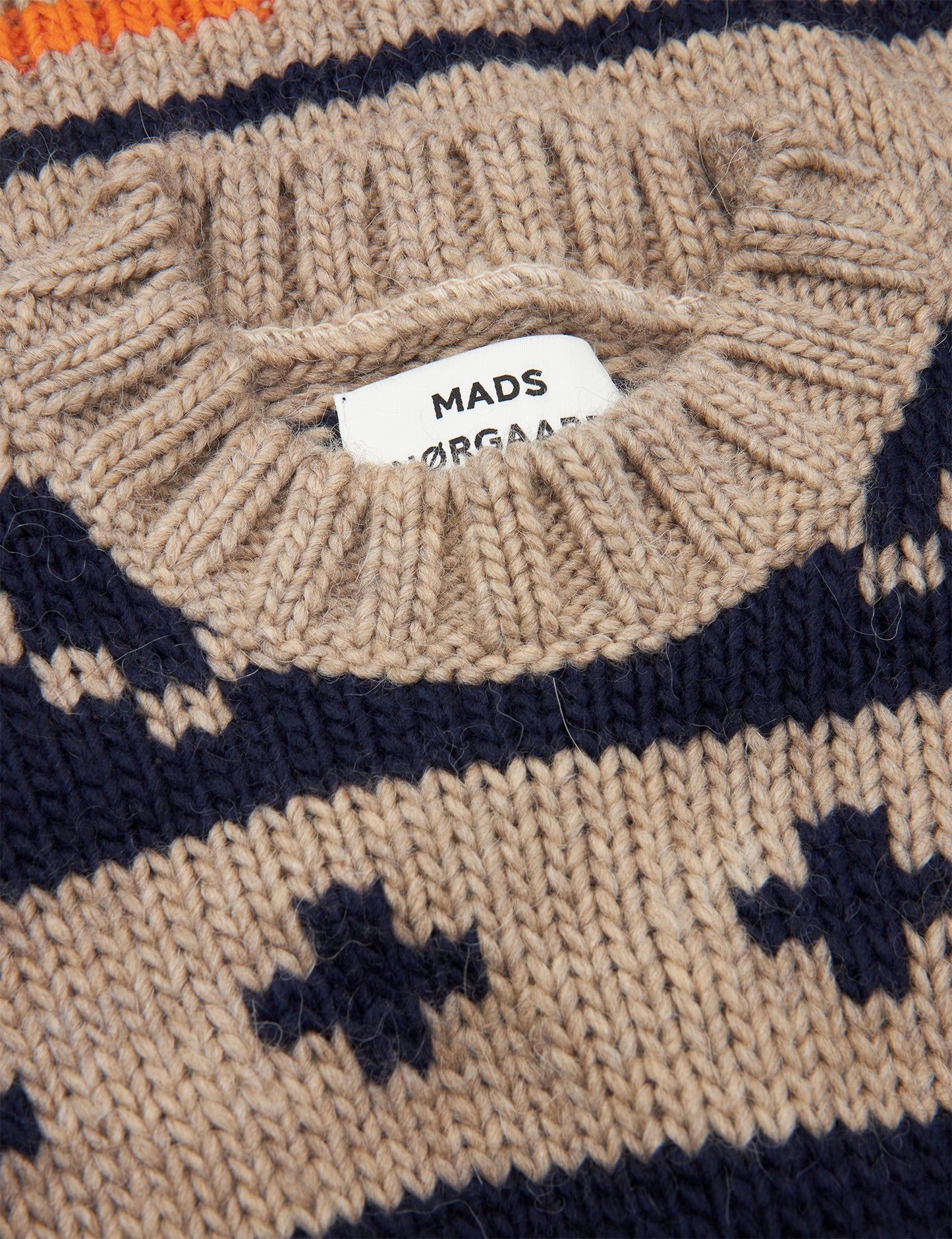 Crash Keldino Reykavik Sweater, Nature Mel/Deep Well