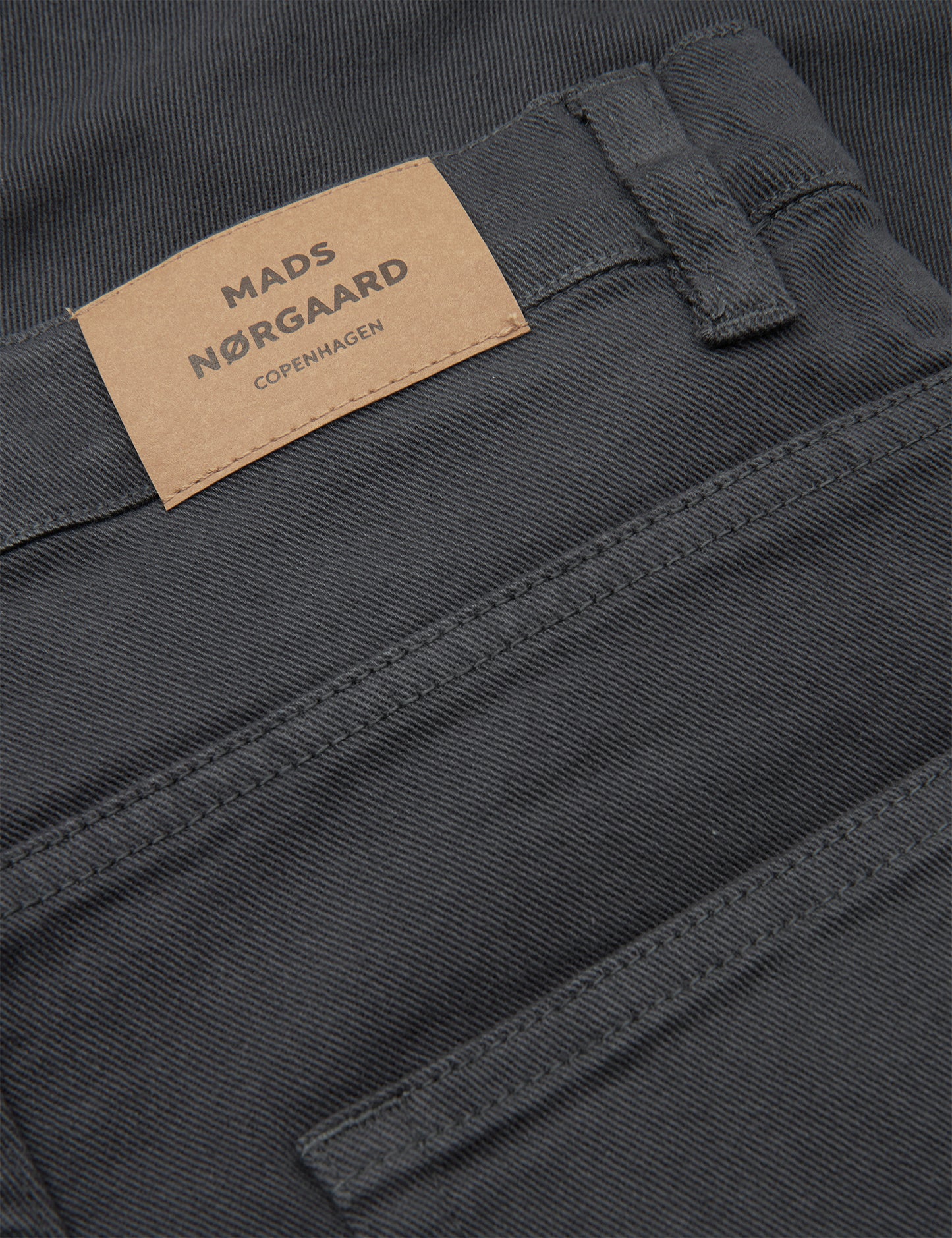 Coloured Denim Loozy Pants, Asphalt
