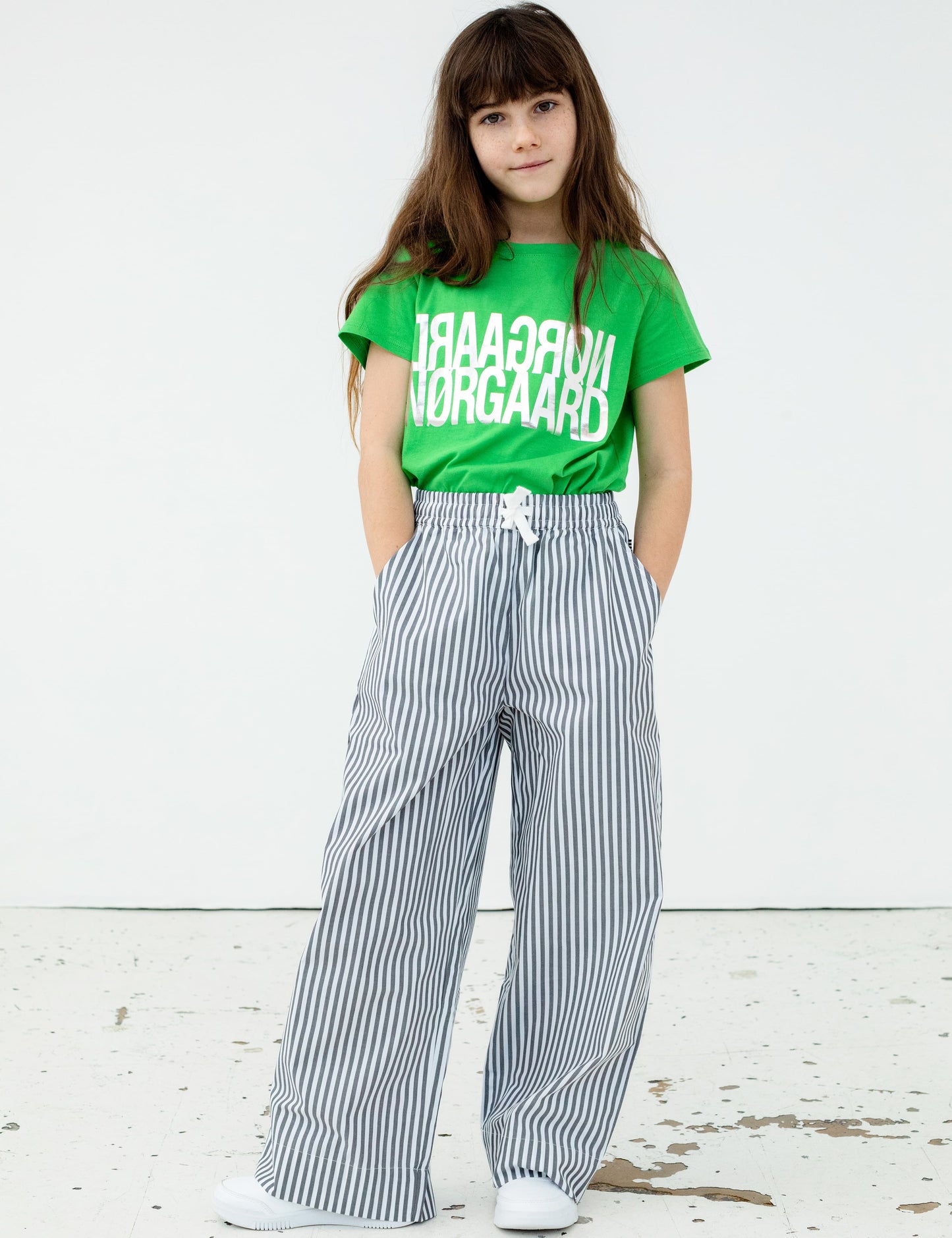 Popla Pipa Pants, Castlerock/Optical White