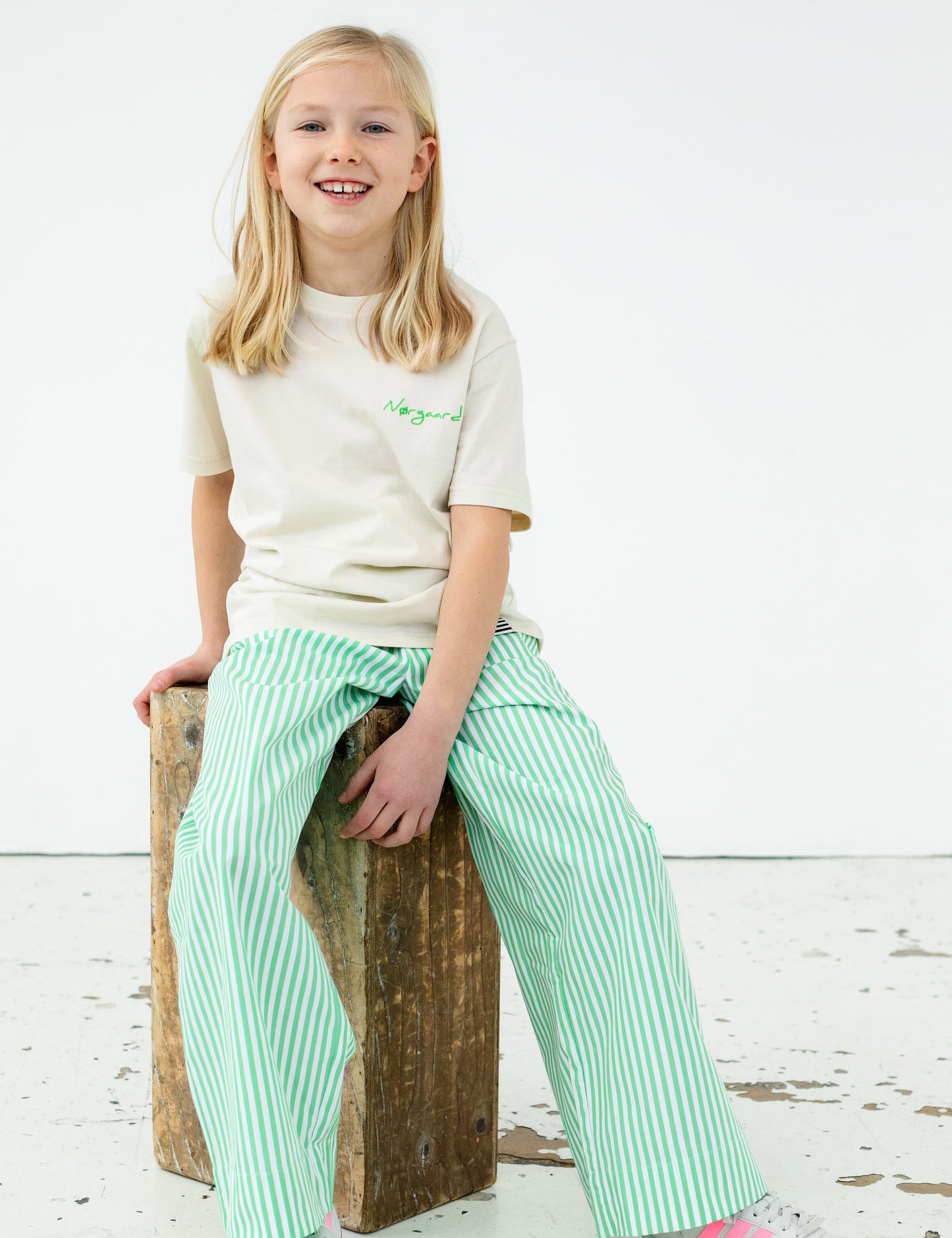 Popla Pipa Pants, Andean Toucan/Optical White