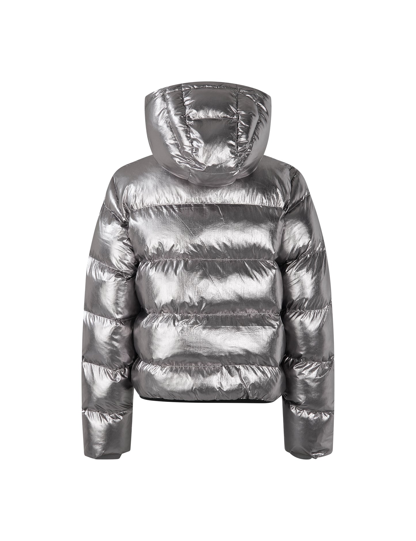 Shiny Crinckle Jojina Jacket, Asphalt