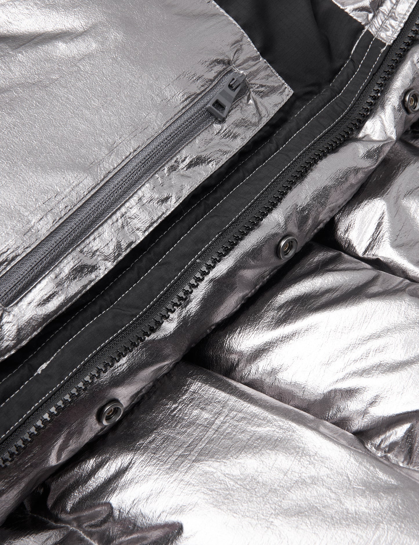 Shiny Crinckle Jojina Jacket, Asphalt
