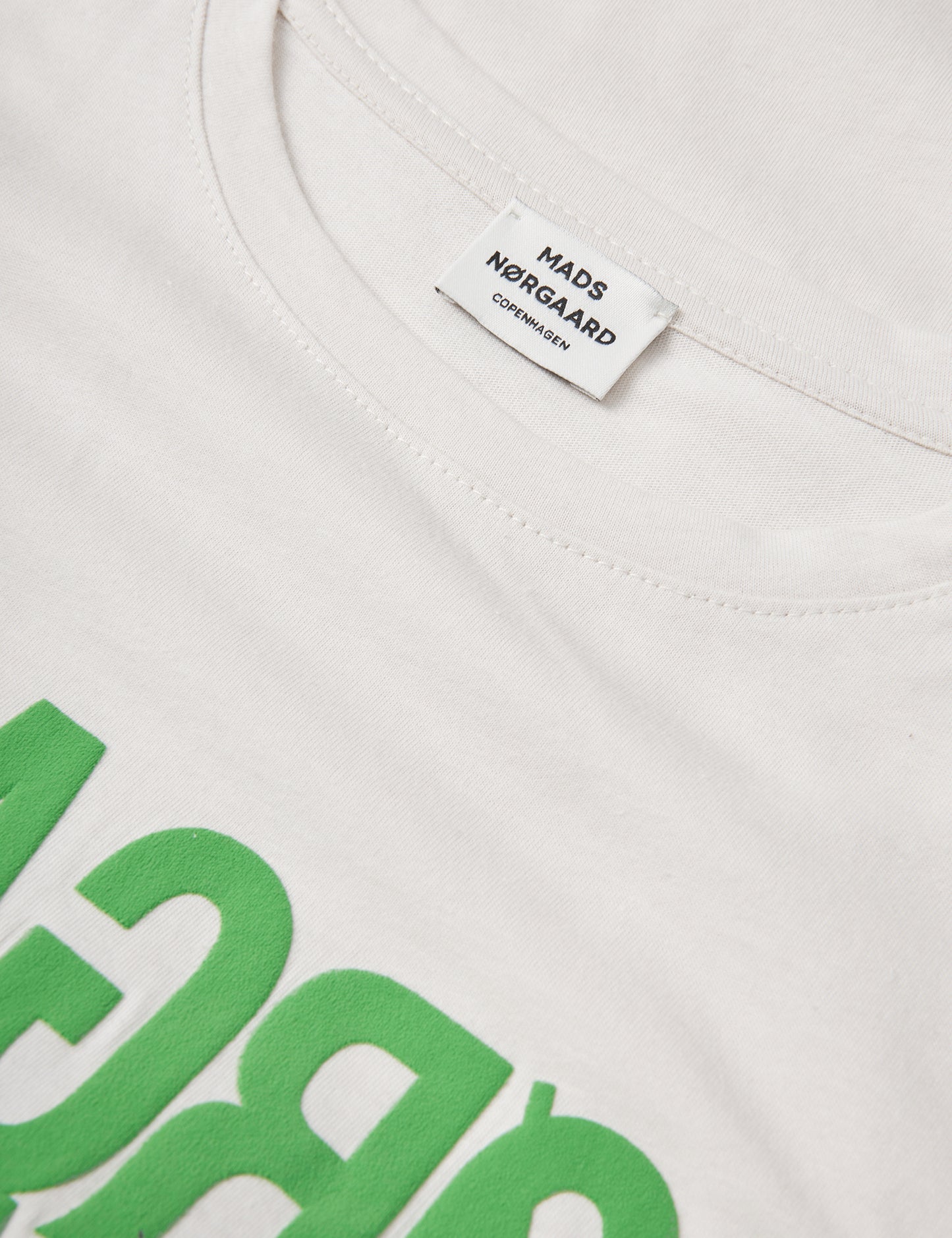 Single Organic Tuvina Tee, Silver Birch