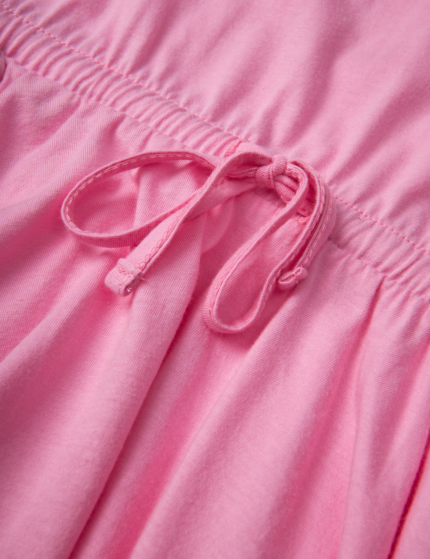 Single Organic Drosselina Dress, Begonia Pink