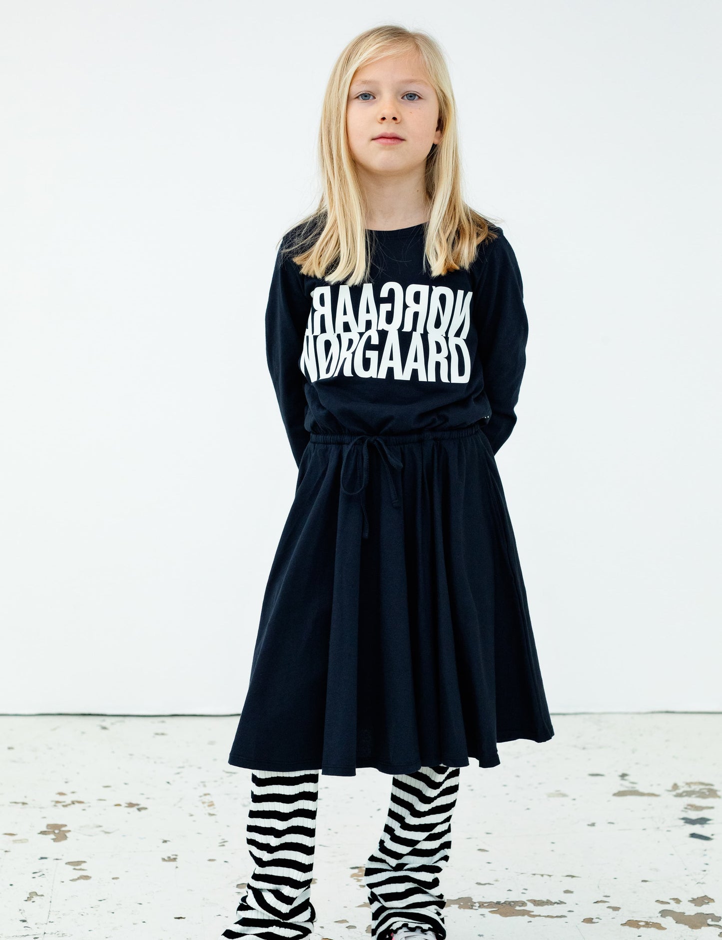 Single Organic Drosselina Dress, Deep Well