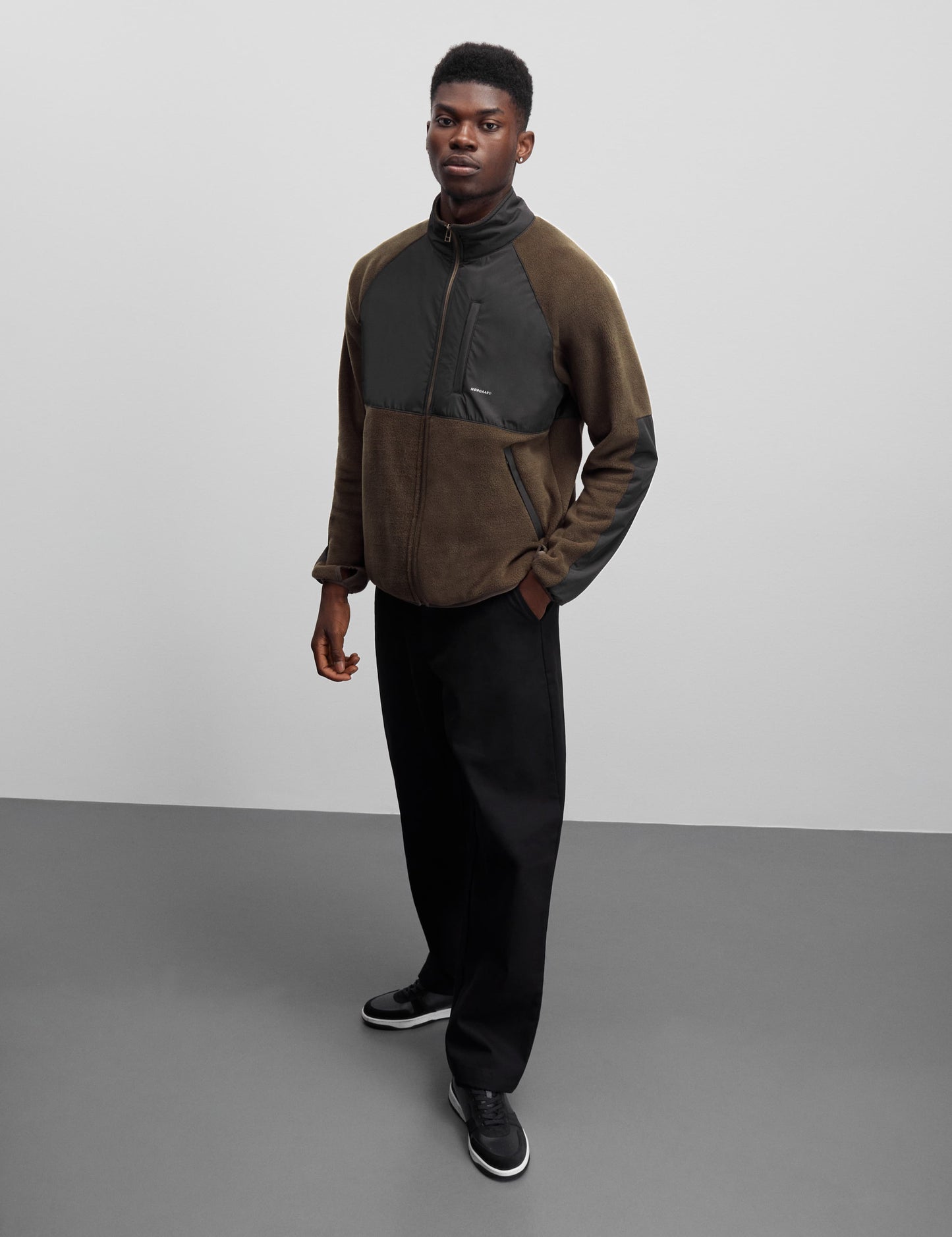 Soft Fleece Tactical Jacket, Tarmac
