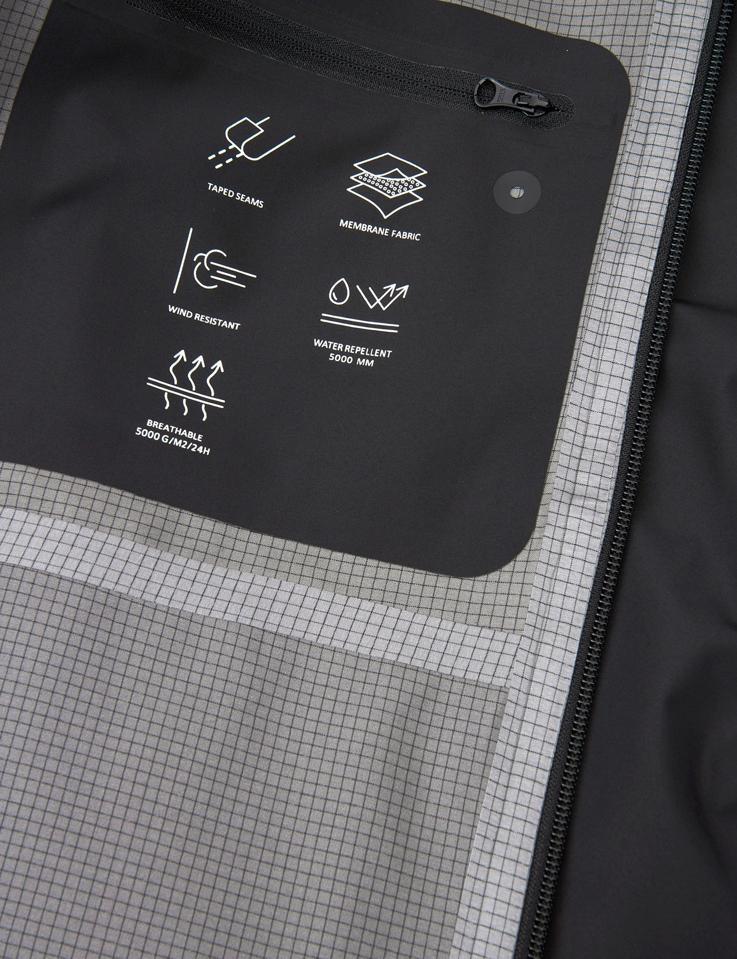 Shell Tech Njord Jacket, Black