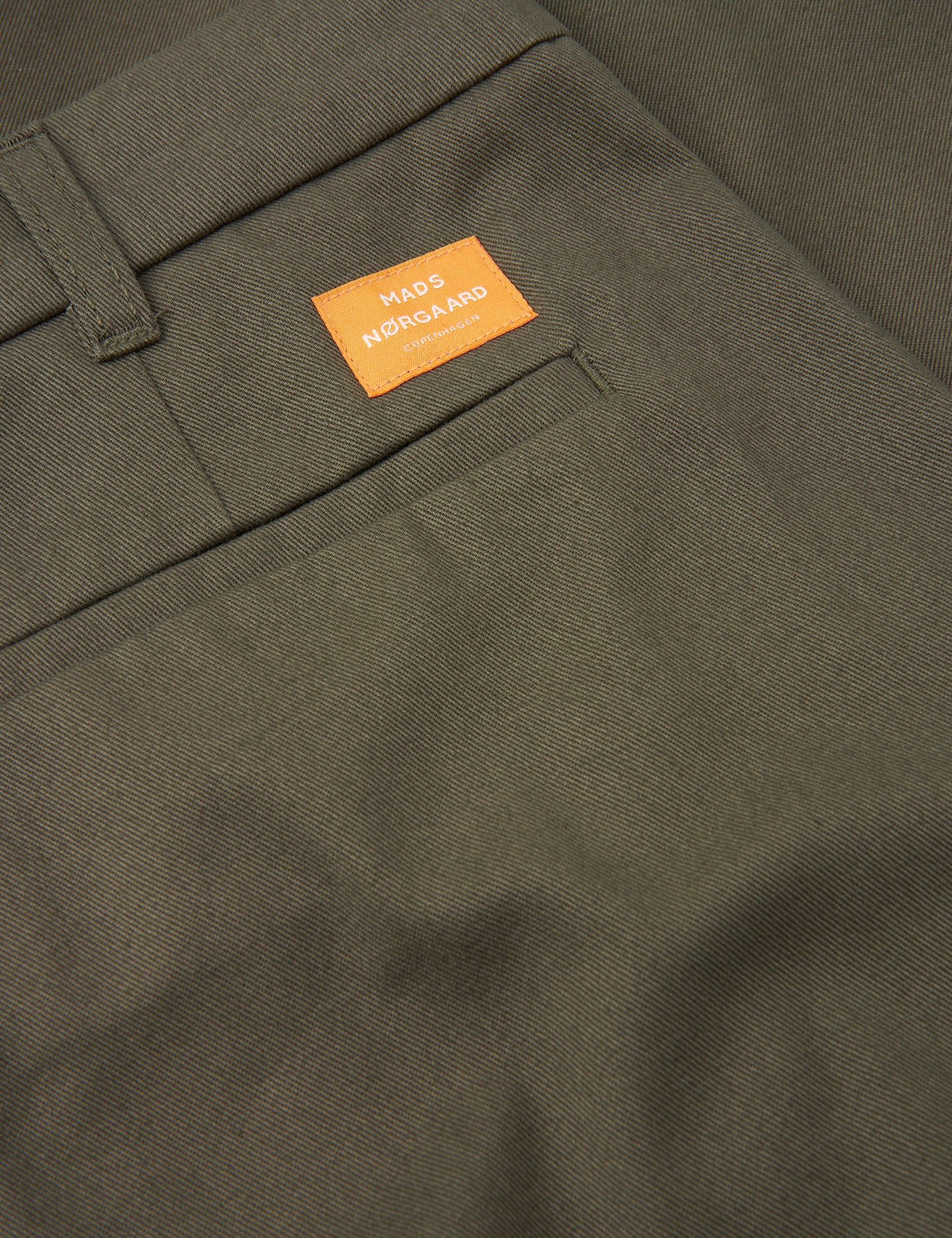Crisp Twill Silas Pants, Tarmac
