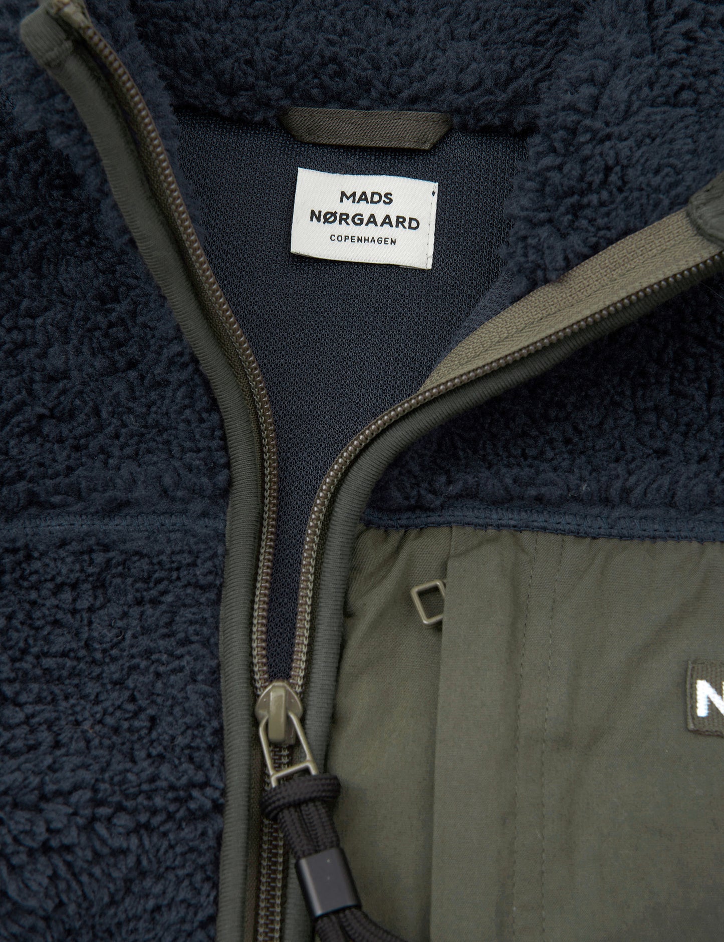 Teddy Fleece Jeffo Jacket, Sky Captain/Tarmac