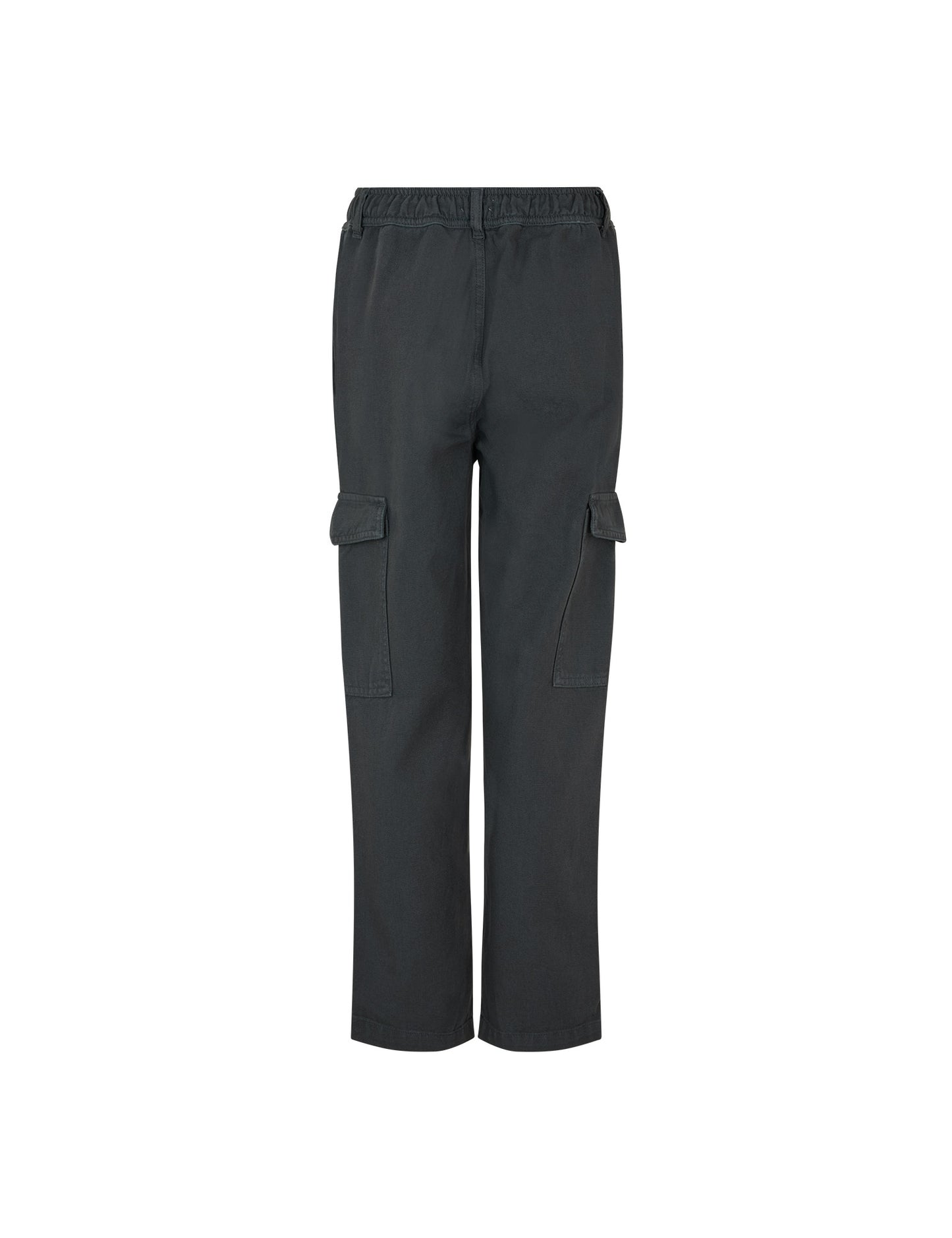 Dyed Canvas Cargoni Pants, Asphalt
