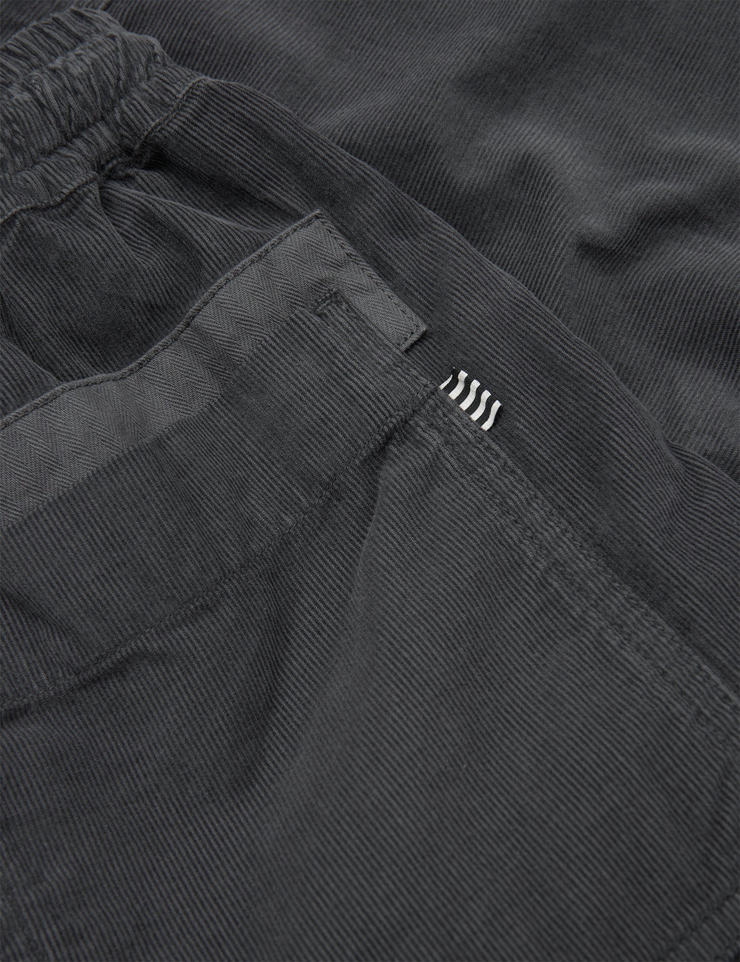 Organic Cord Pallo Pants, Asphalt