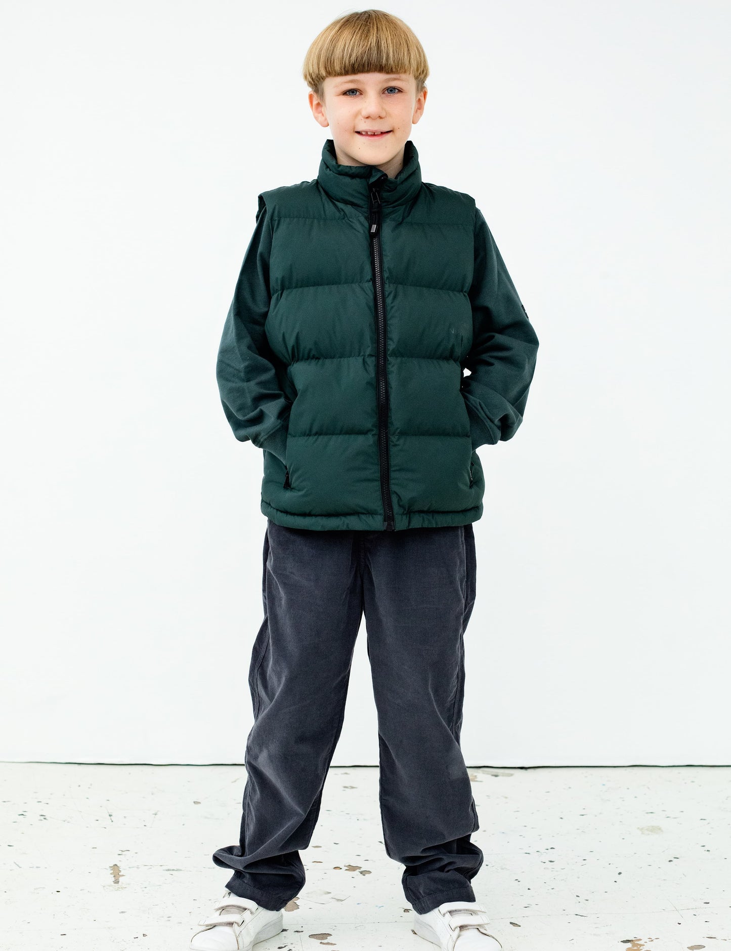 Organic Cord Pallo Pants, Asphalt