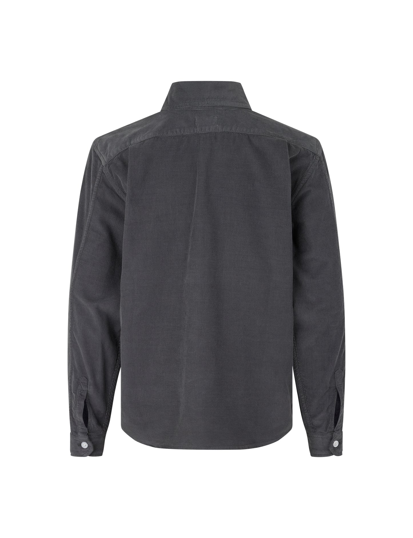 Organic Cord Svano Shirt, Asphalt