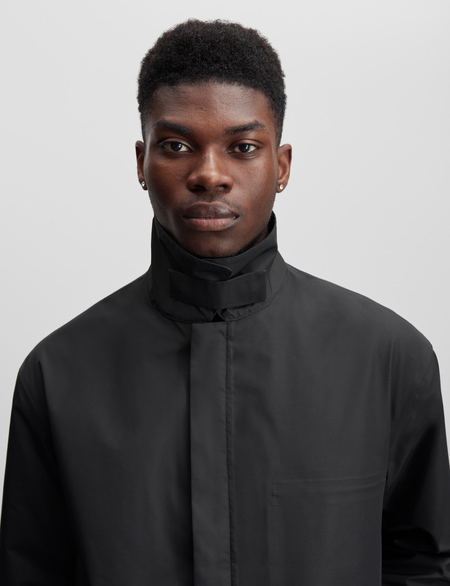 Shell Tech Curtis Storm Coat, Black