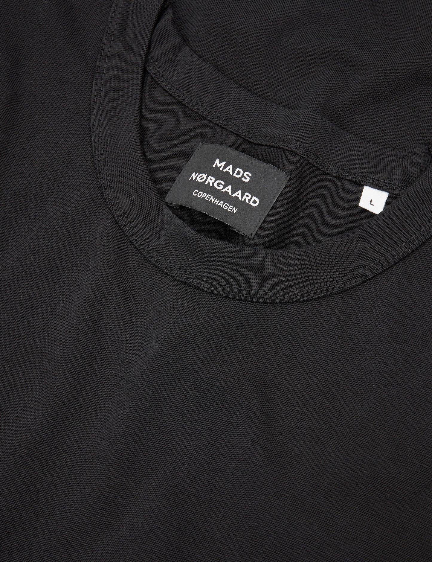 Combed Jersey Thorbjørn Tee, Black