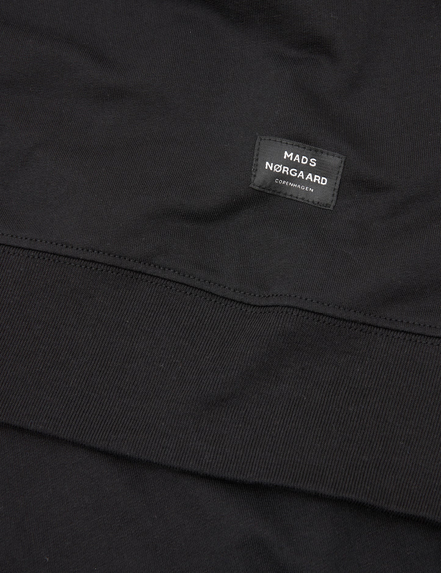 Light Terry Asker Sweat, Black