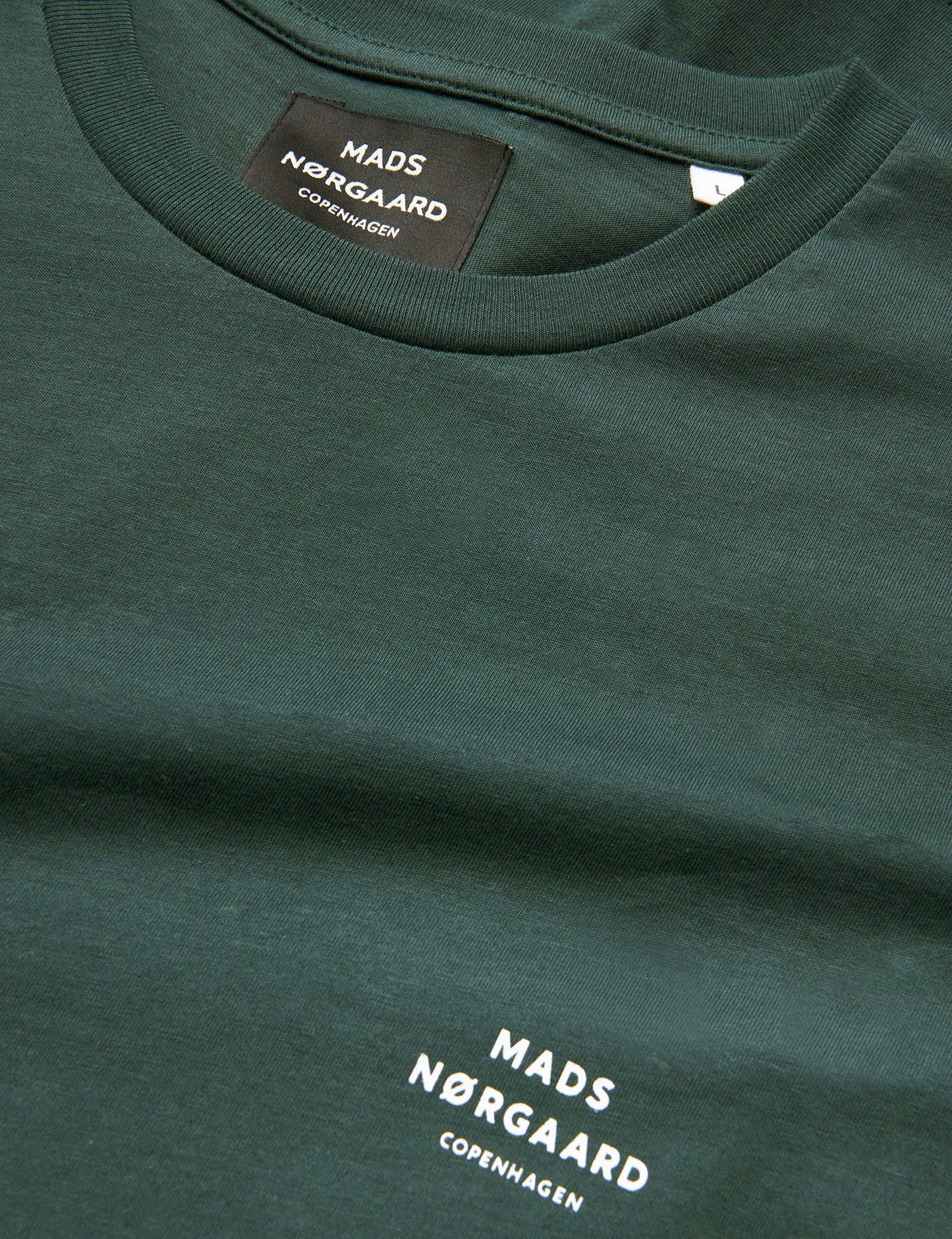 Organic Thor Logo Tee, Darkest Spruce