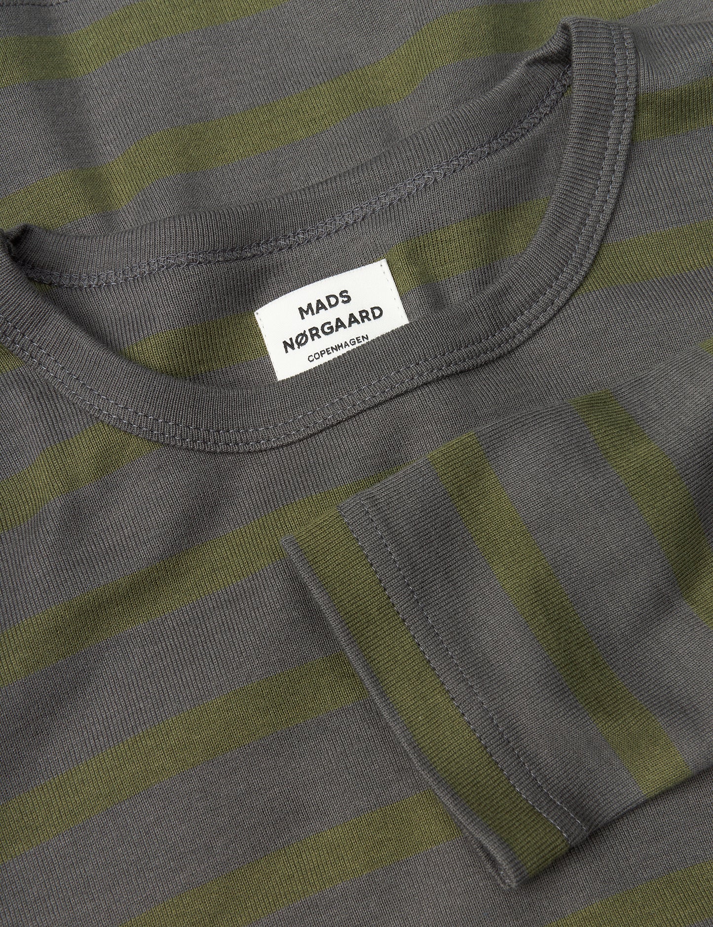 Trio Rib Tobino Tee LS, Tarmac/Asphalt