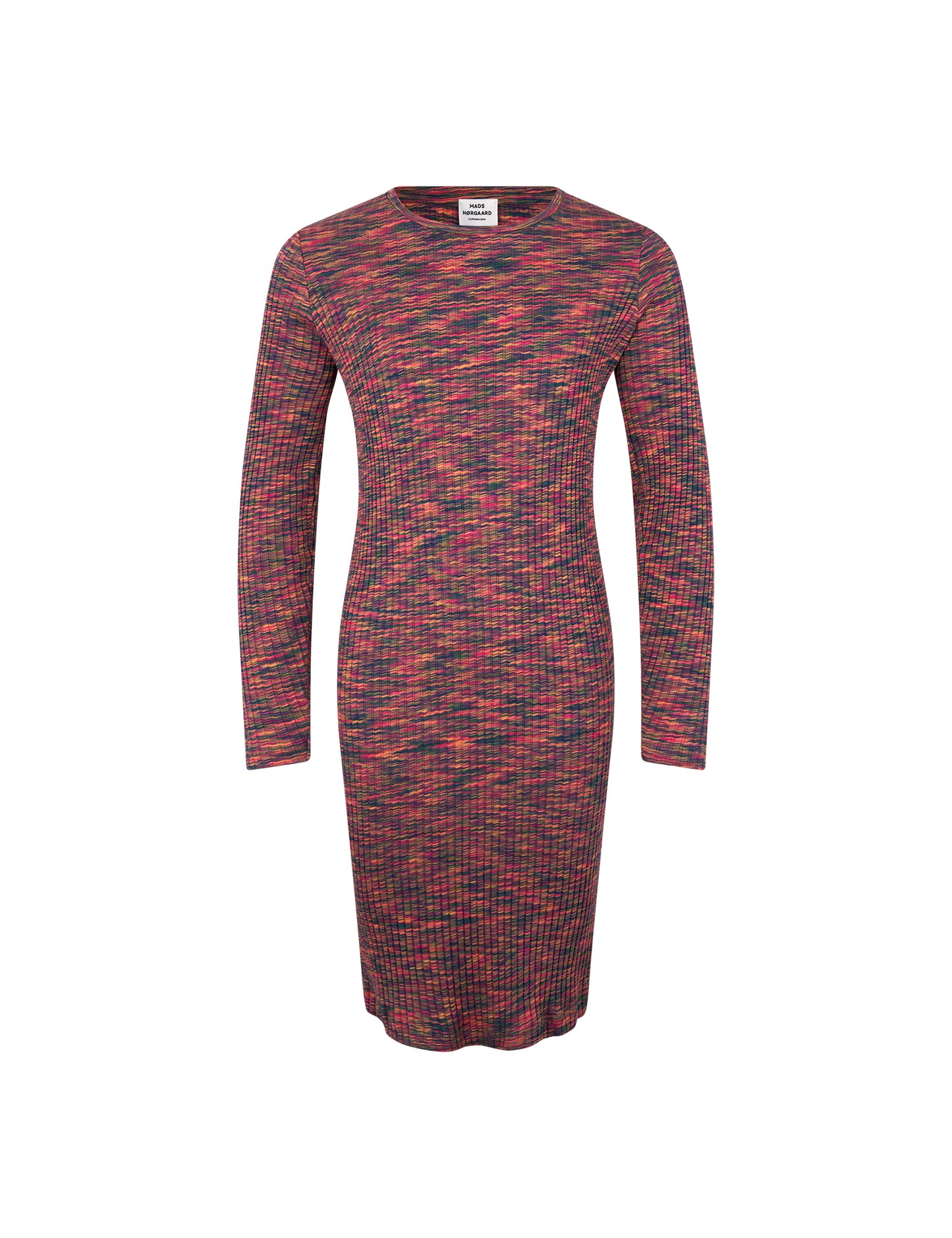 8x3 Mouline Dubina Dress, Rose Red melange