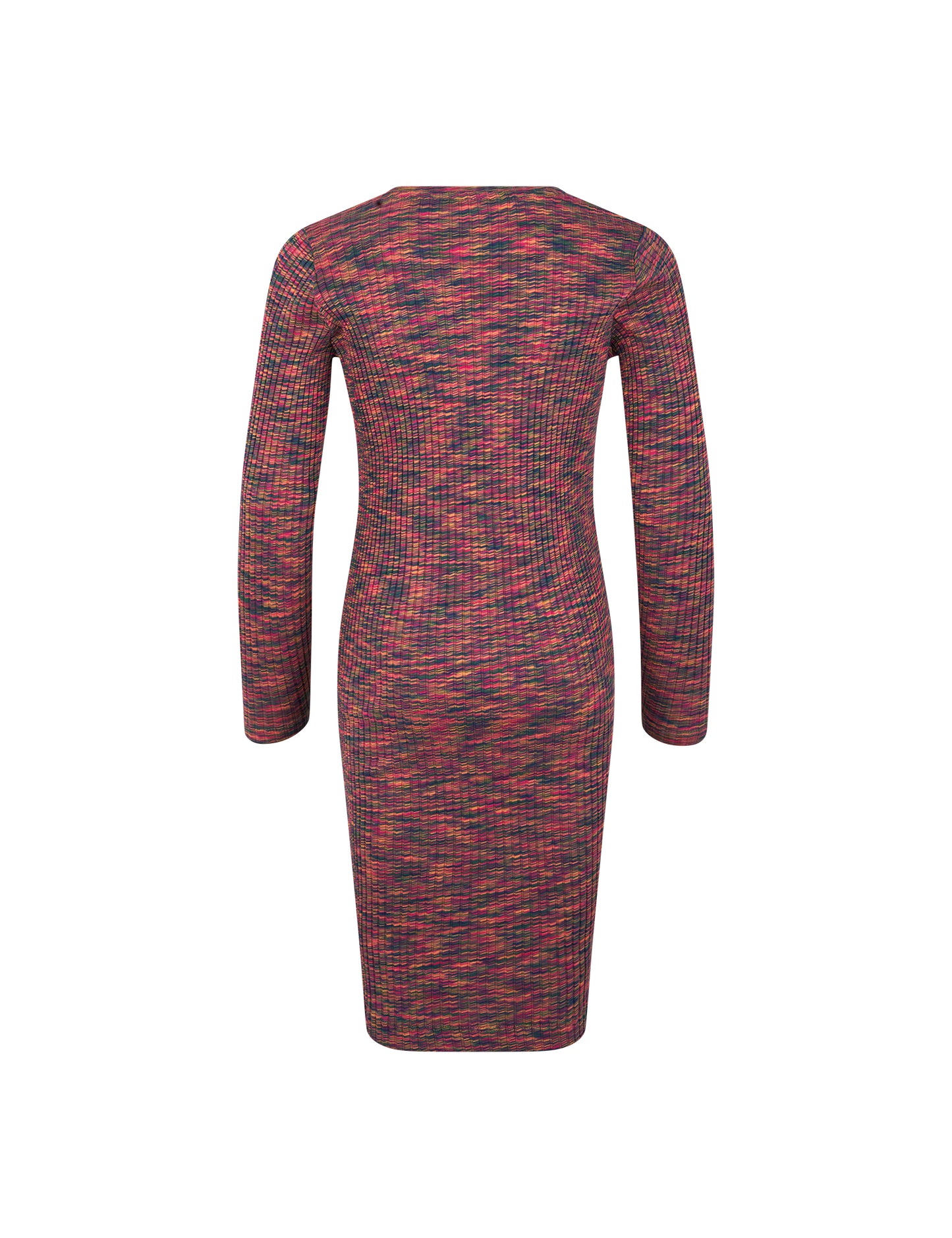 8x3 Mouline Dubina Dress, Rose Red melange